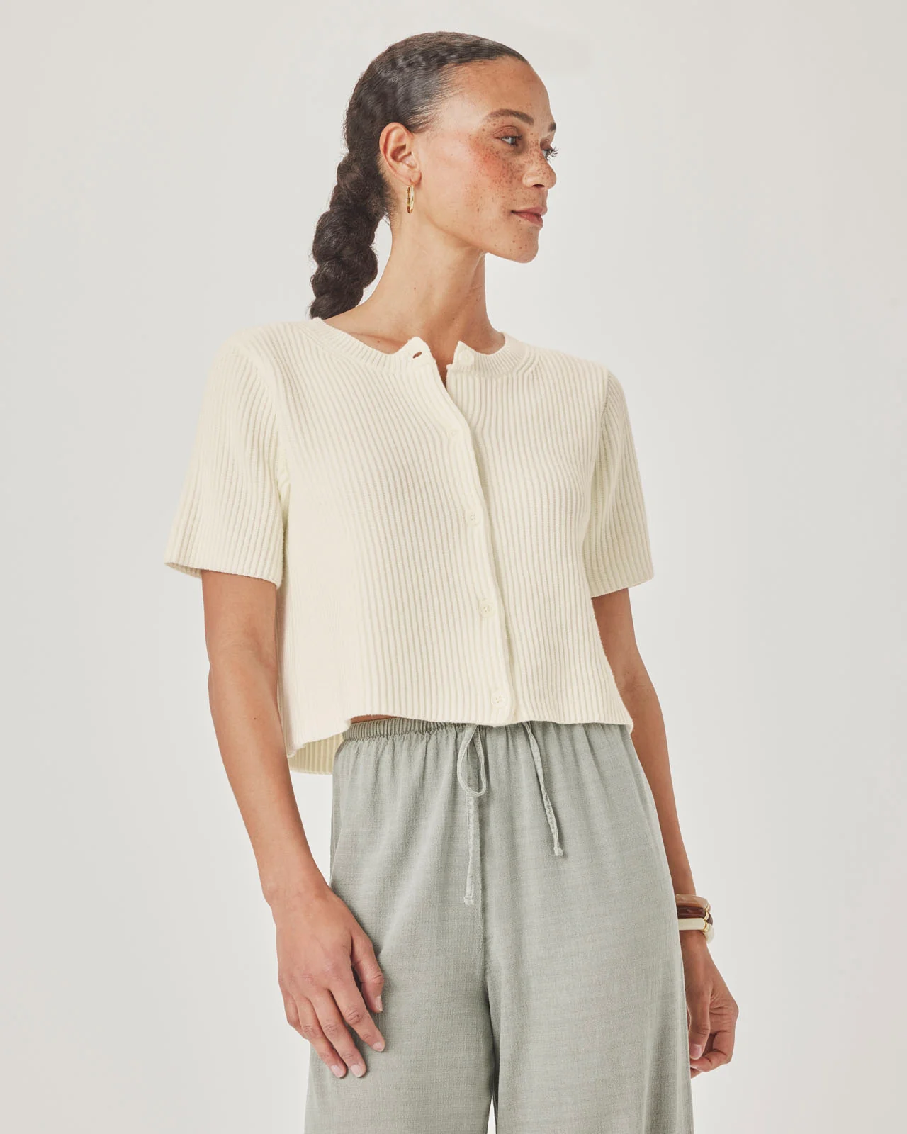 Delilah Short Sleeve Cardigan - Image 3