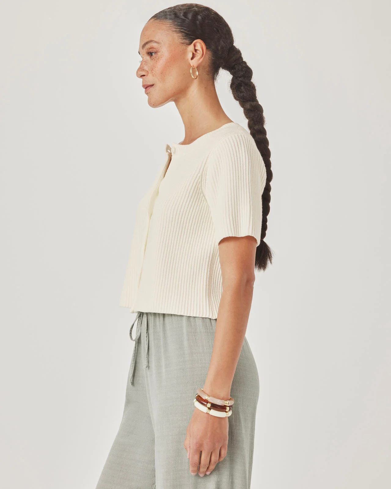 Delilah Short Sleeve Cardigan - Image 4