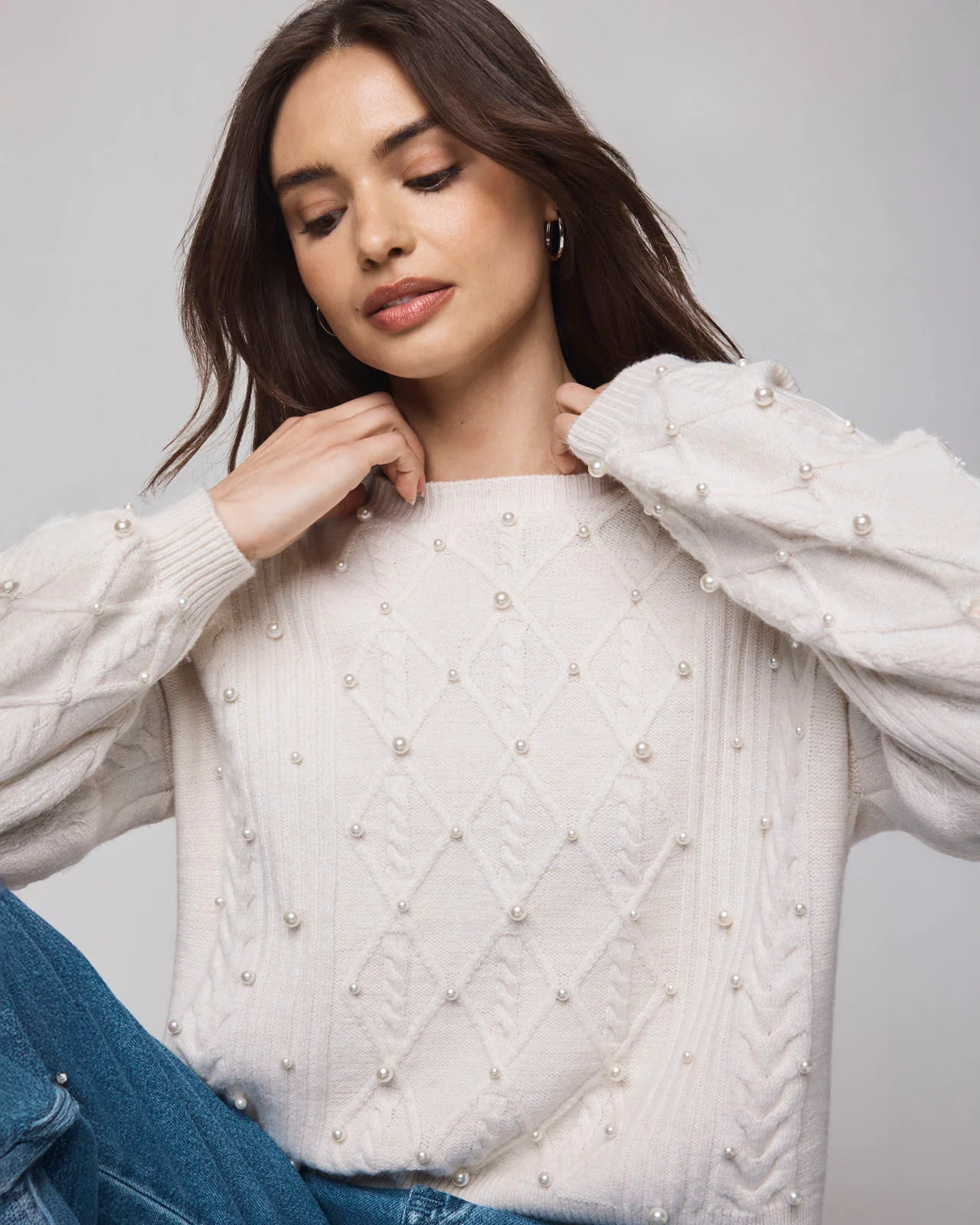 Demi Pearl Sweater - Image 7