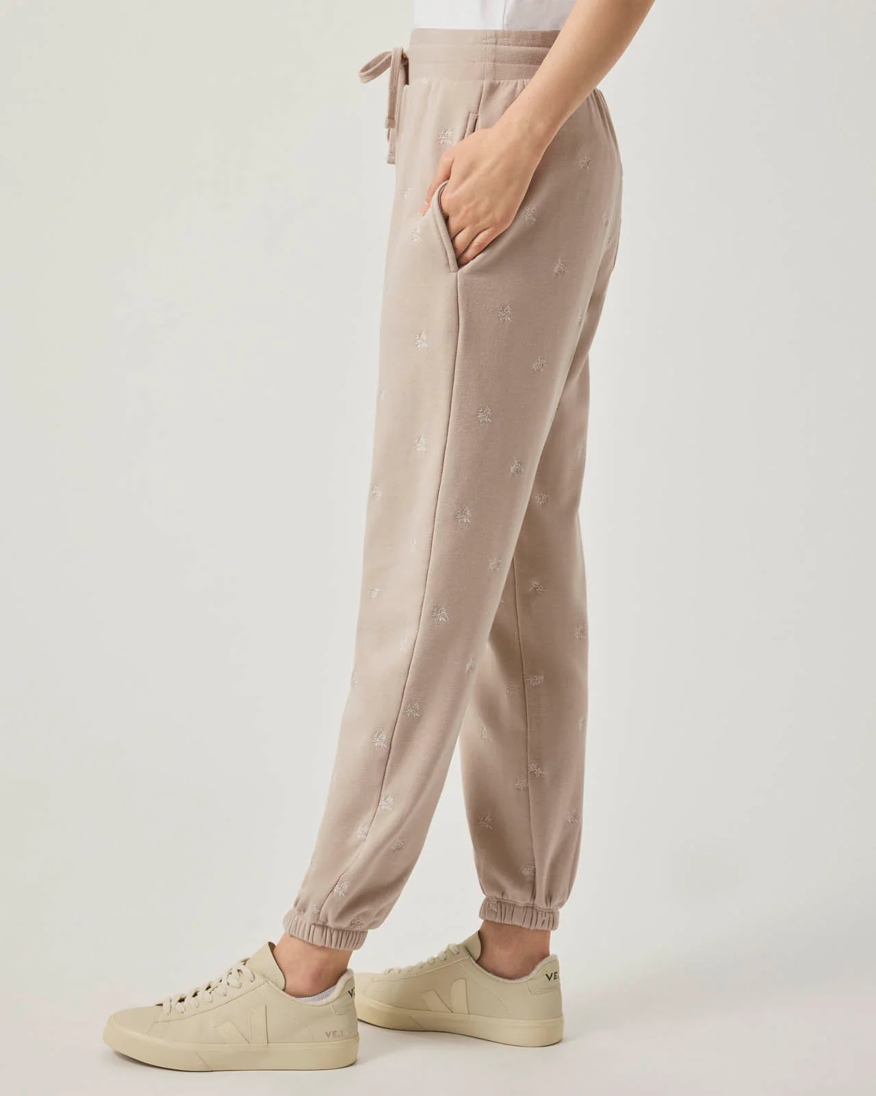 Elise Embroidered Jogger - Image 4