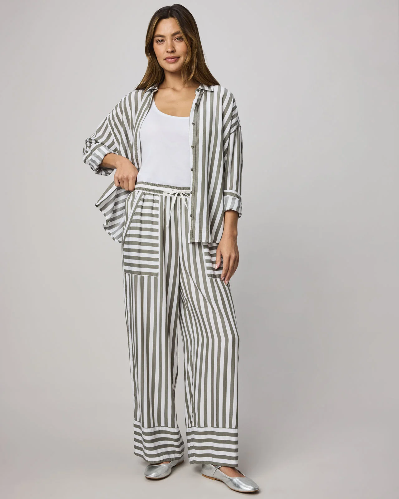 Ella Contrast Stripe Pant - Image 2