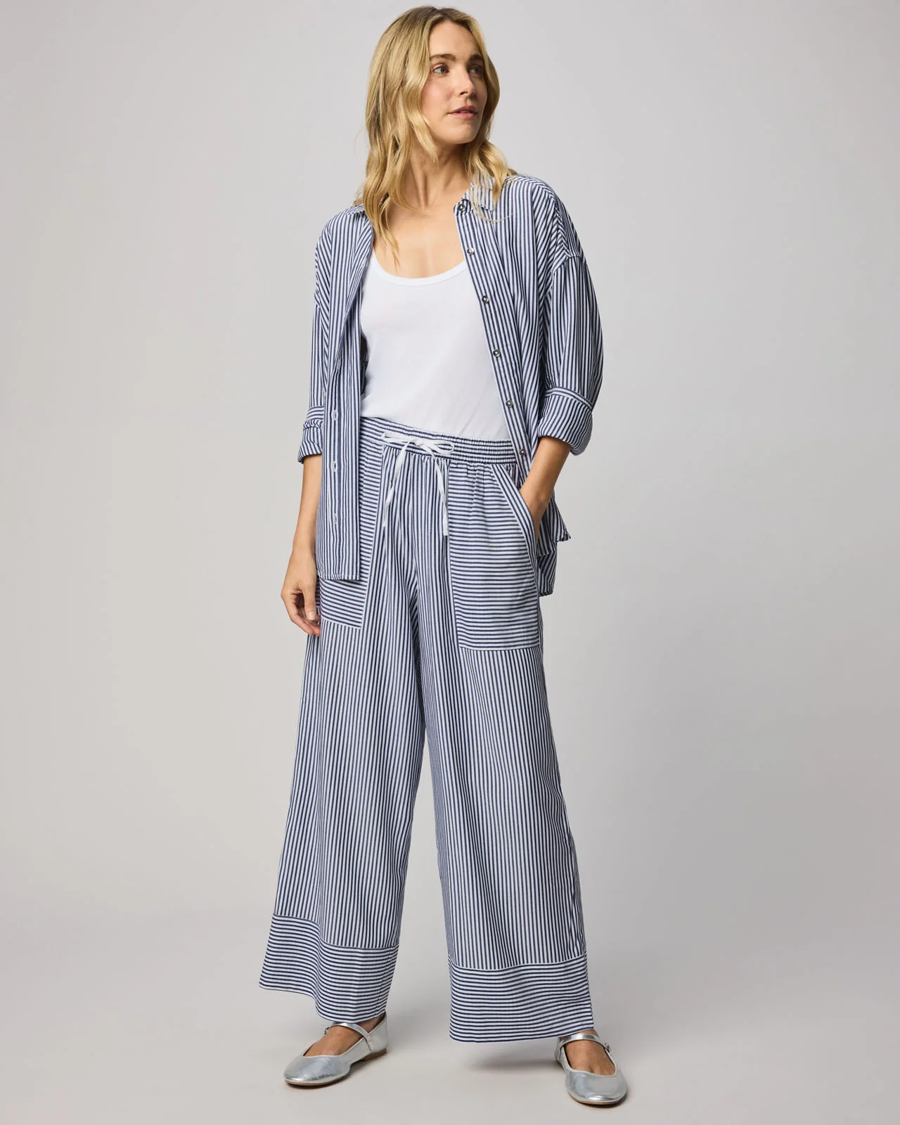 Ella Stripe Button Down - Image 7