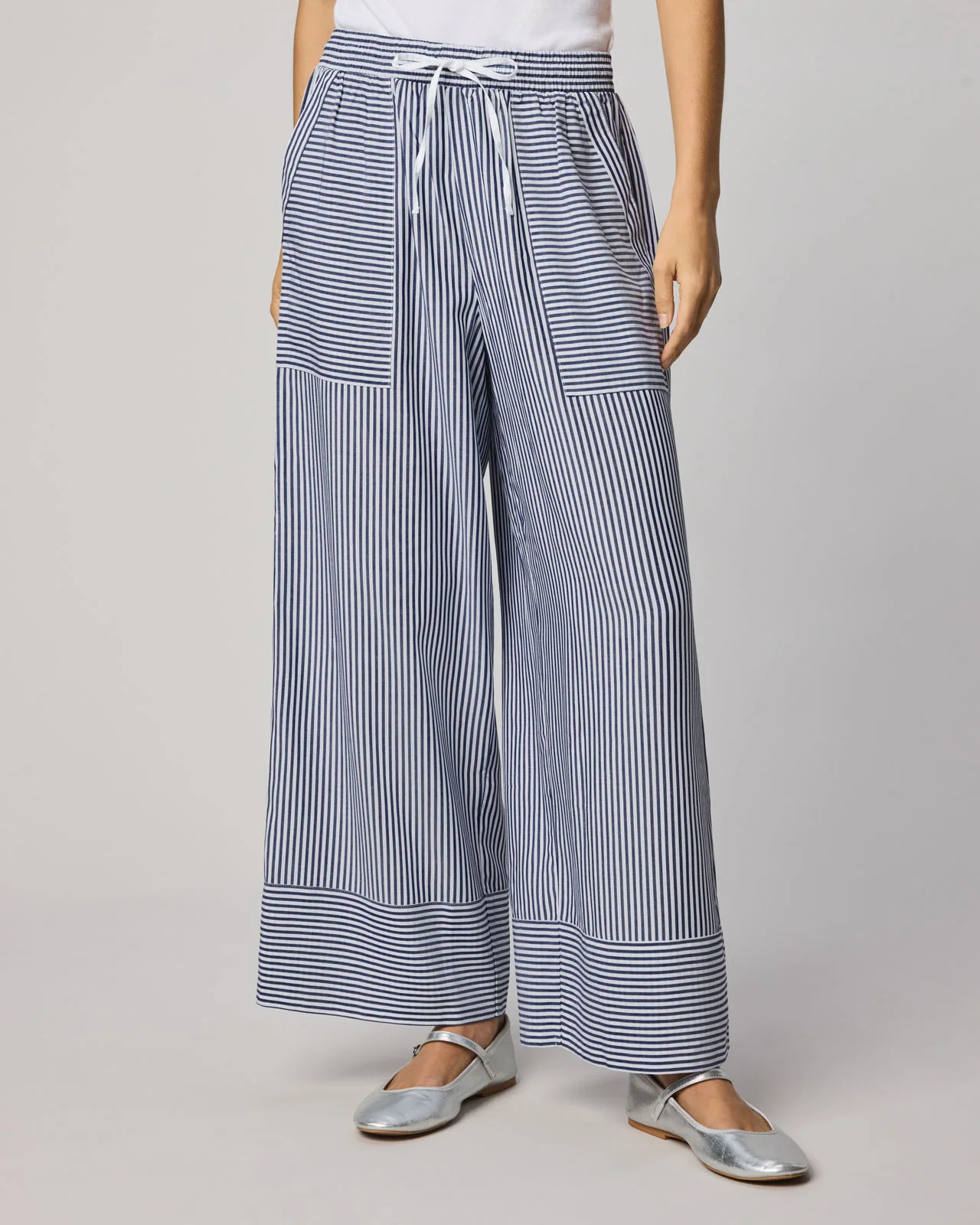 Ella Stripe Wide Leg Pant - Image 2