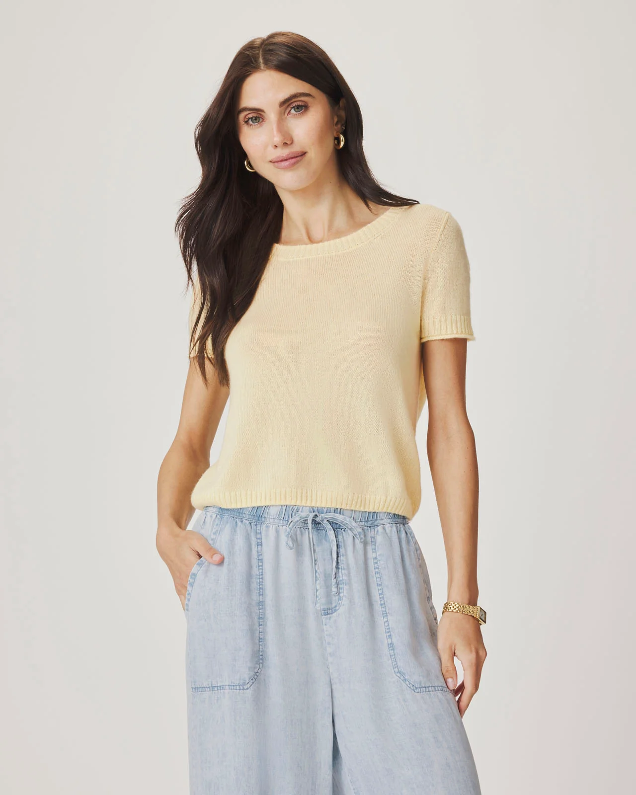 Emerson Short Sleeve Sweater - Image 14