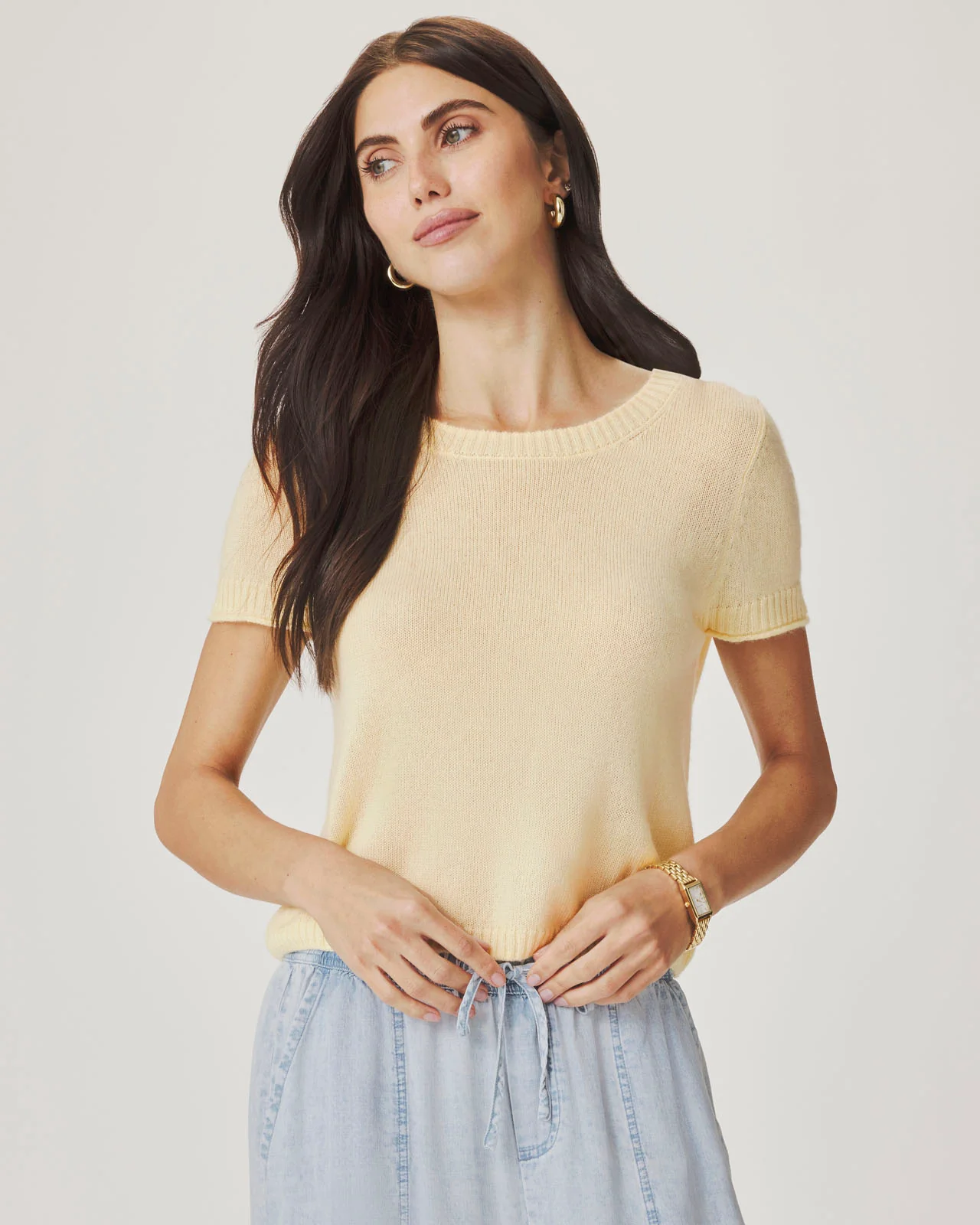 Emerson Short Sleeve Sweater - Image 9