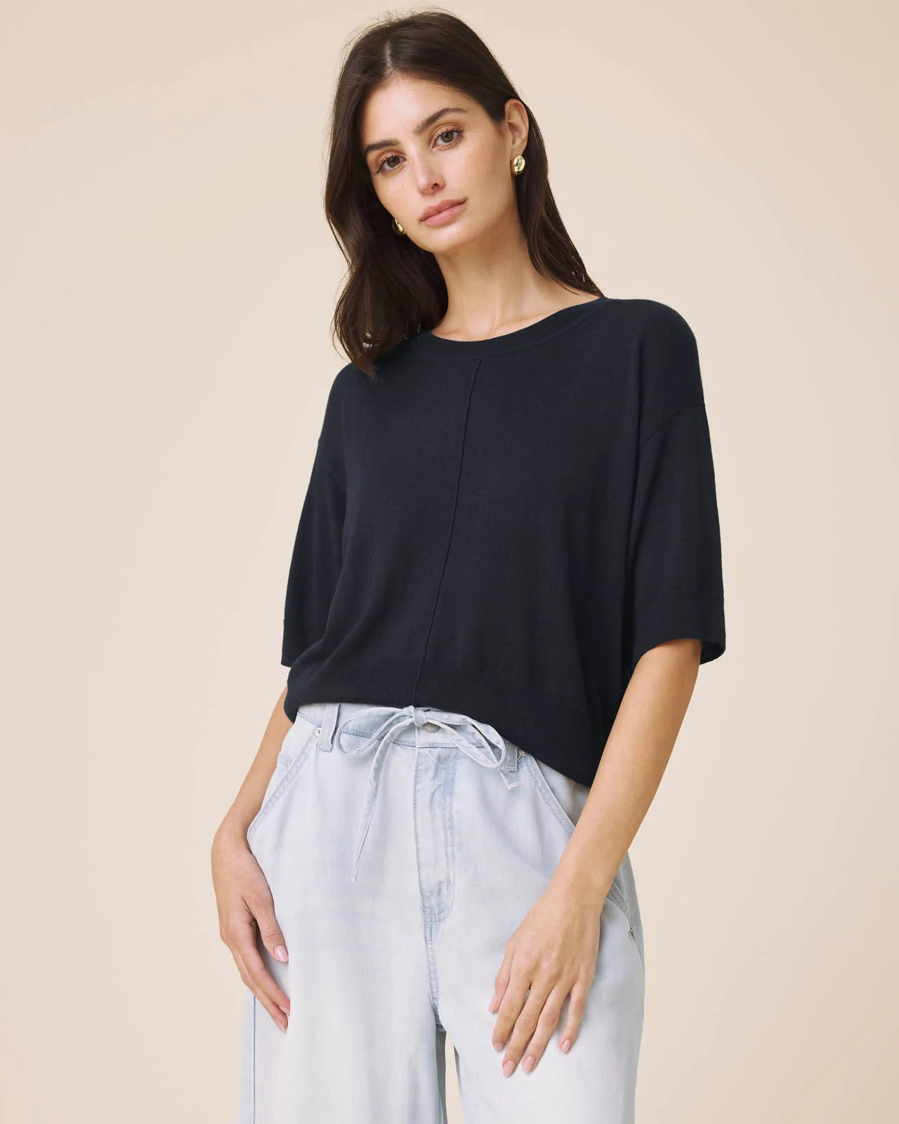Erica Short Sleeve Sweater - Image 2
