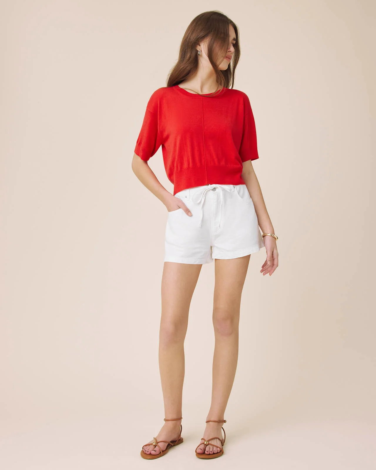 Erica Short Sleeve Sweater - Image 4