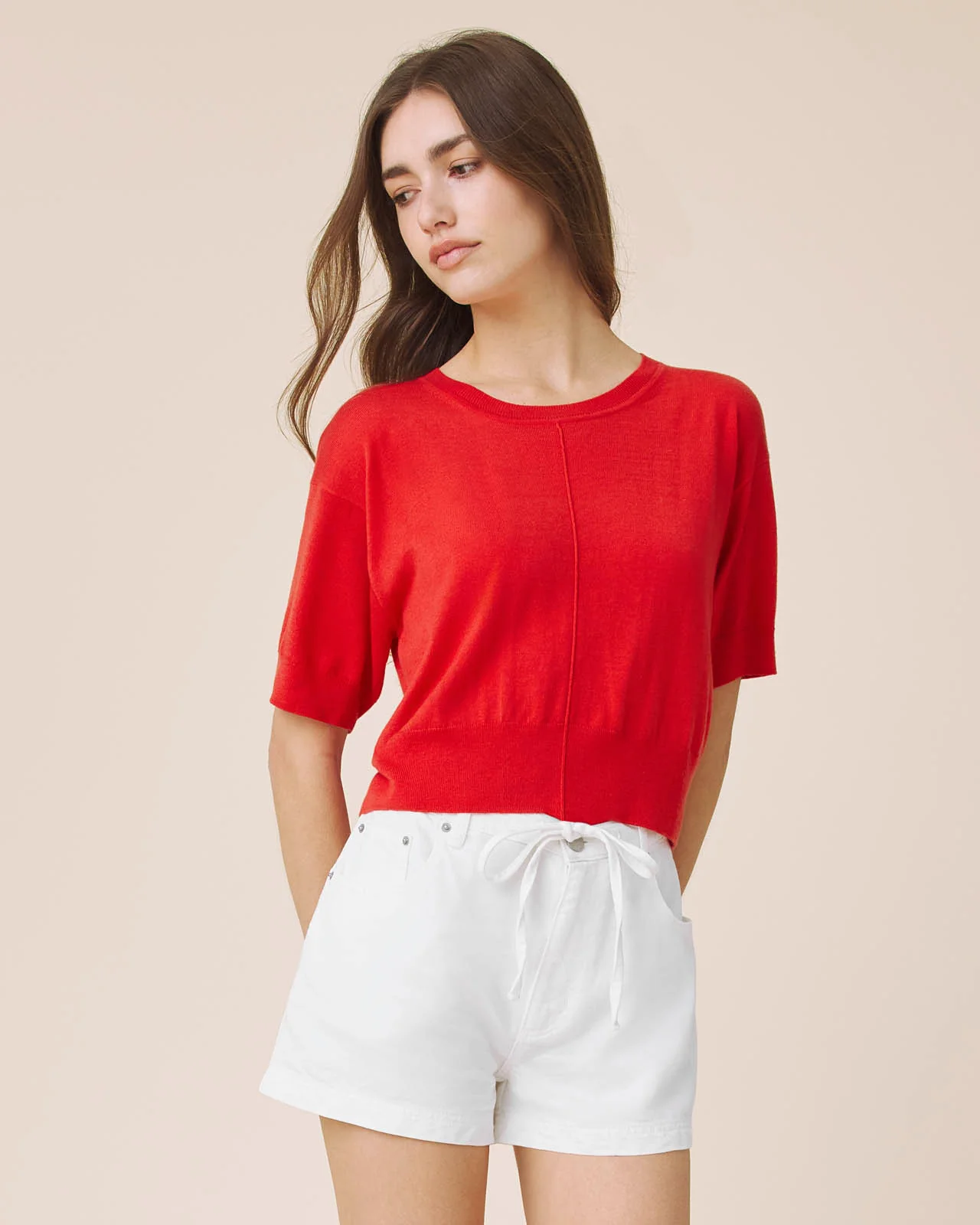 Erica Short Sleeve Sweater - Image 5