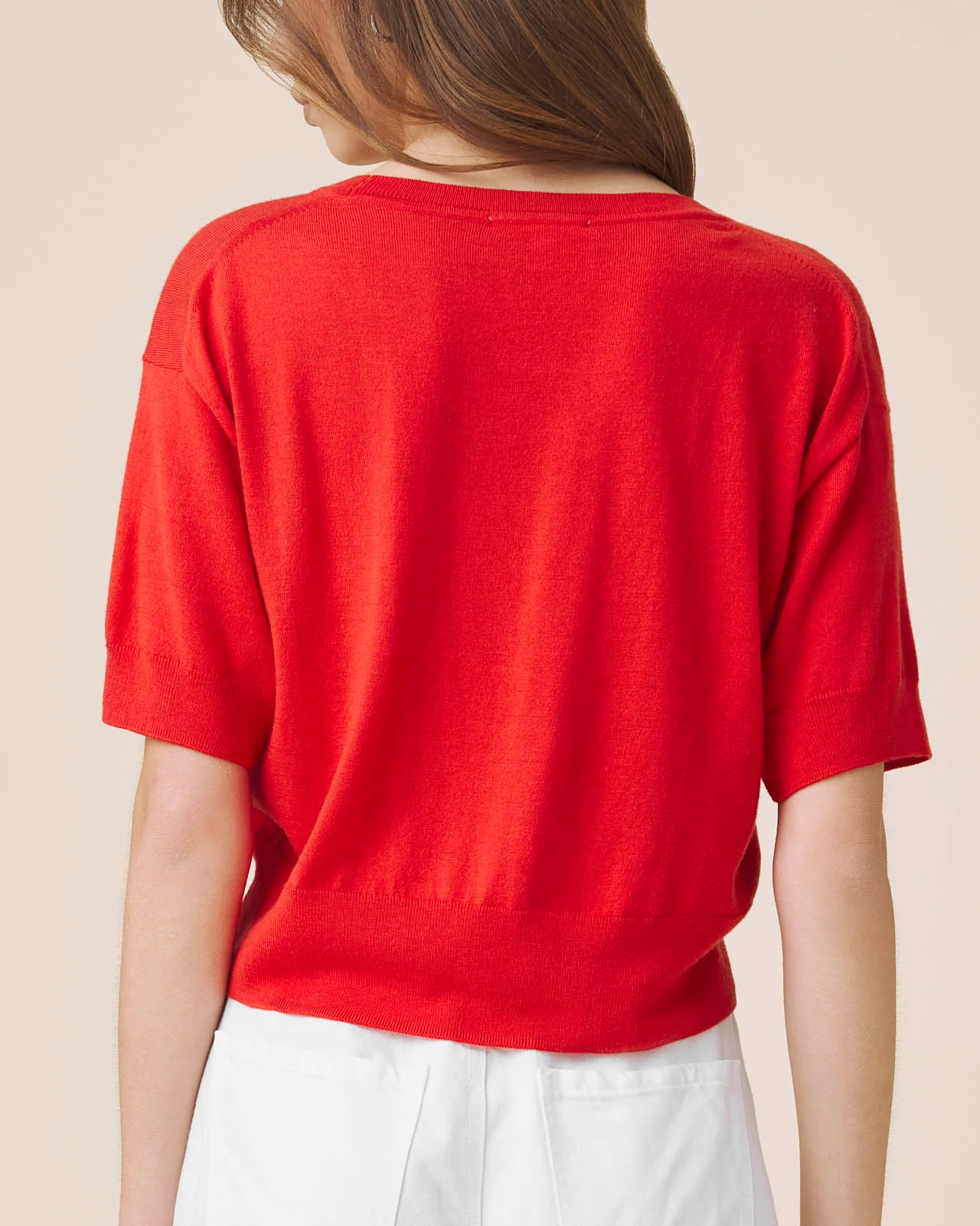 Erica Short Sleeve Sweater - Image 6