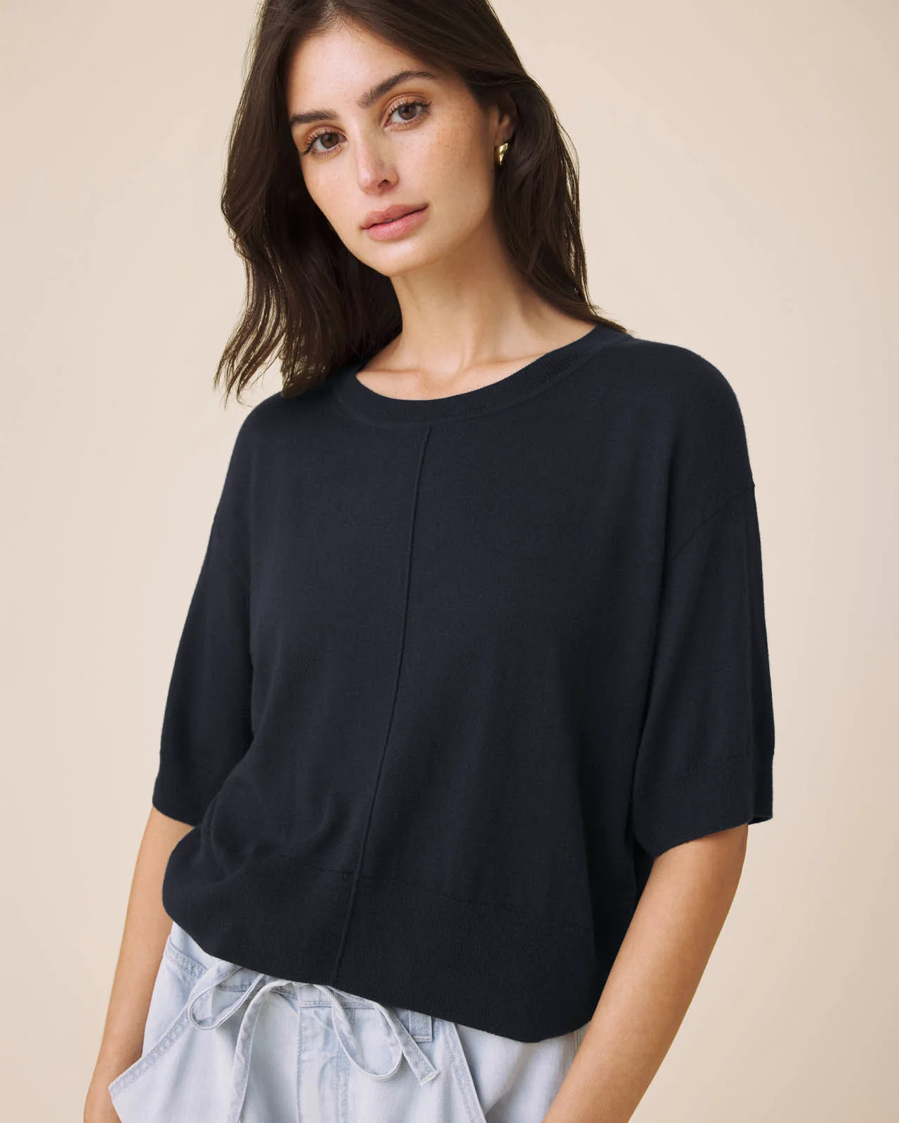 Erica Short Sleeve Sweater - Image 9