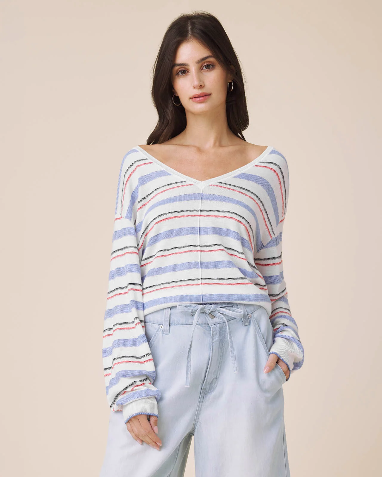 Erica Stripe Sweater - Image 12