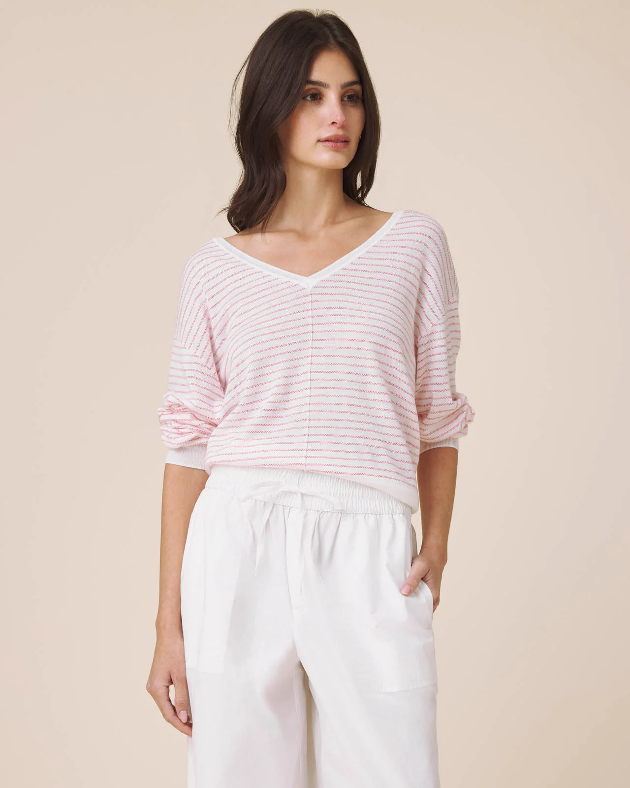 Erica Stripe Sweater - Image 2
