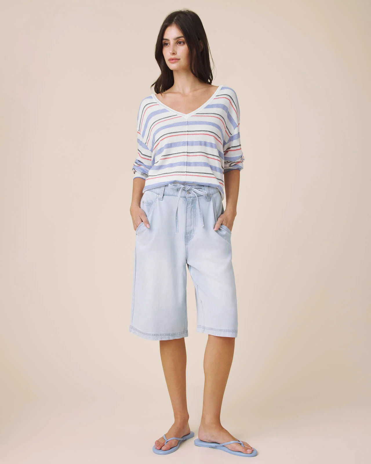 Erica Stripe Sweater - Image 3