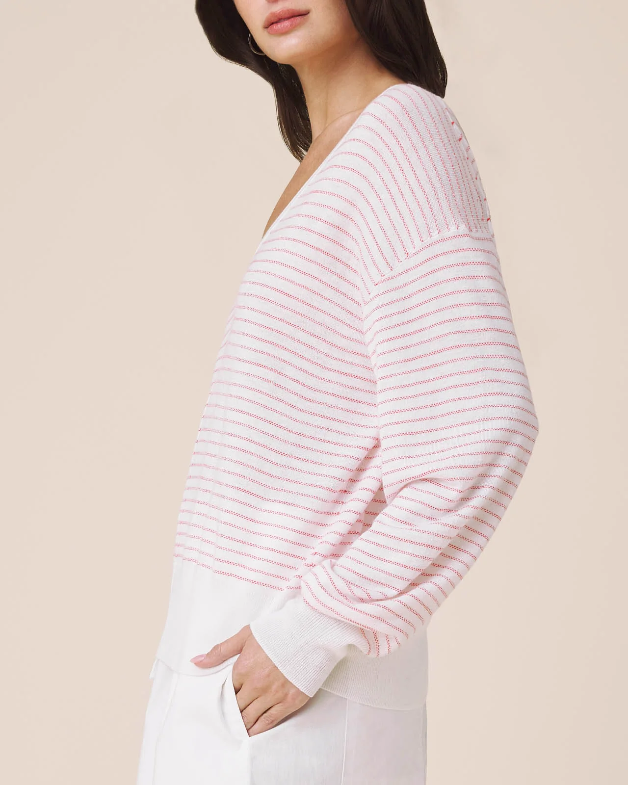 Erica Stripe Sweater - Image 9