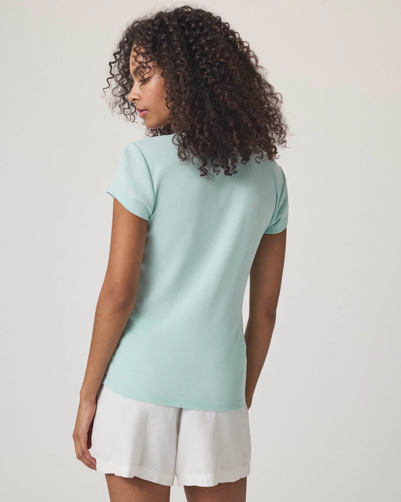 Faye V-Neck Tee - Image 11
