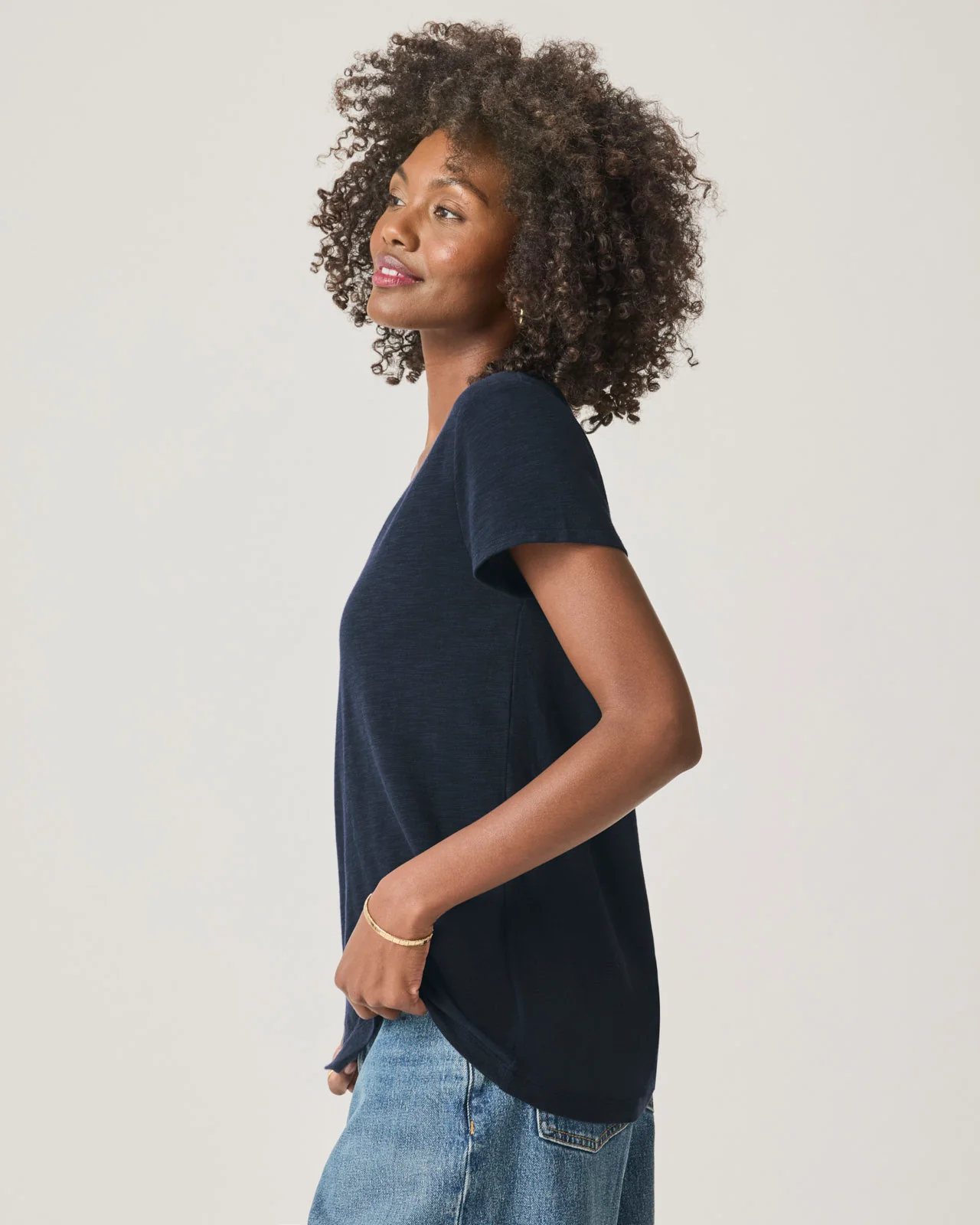 Faye V-Neck Tee - Image 21