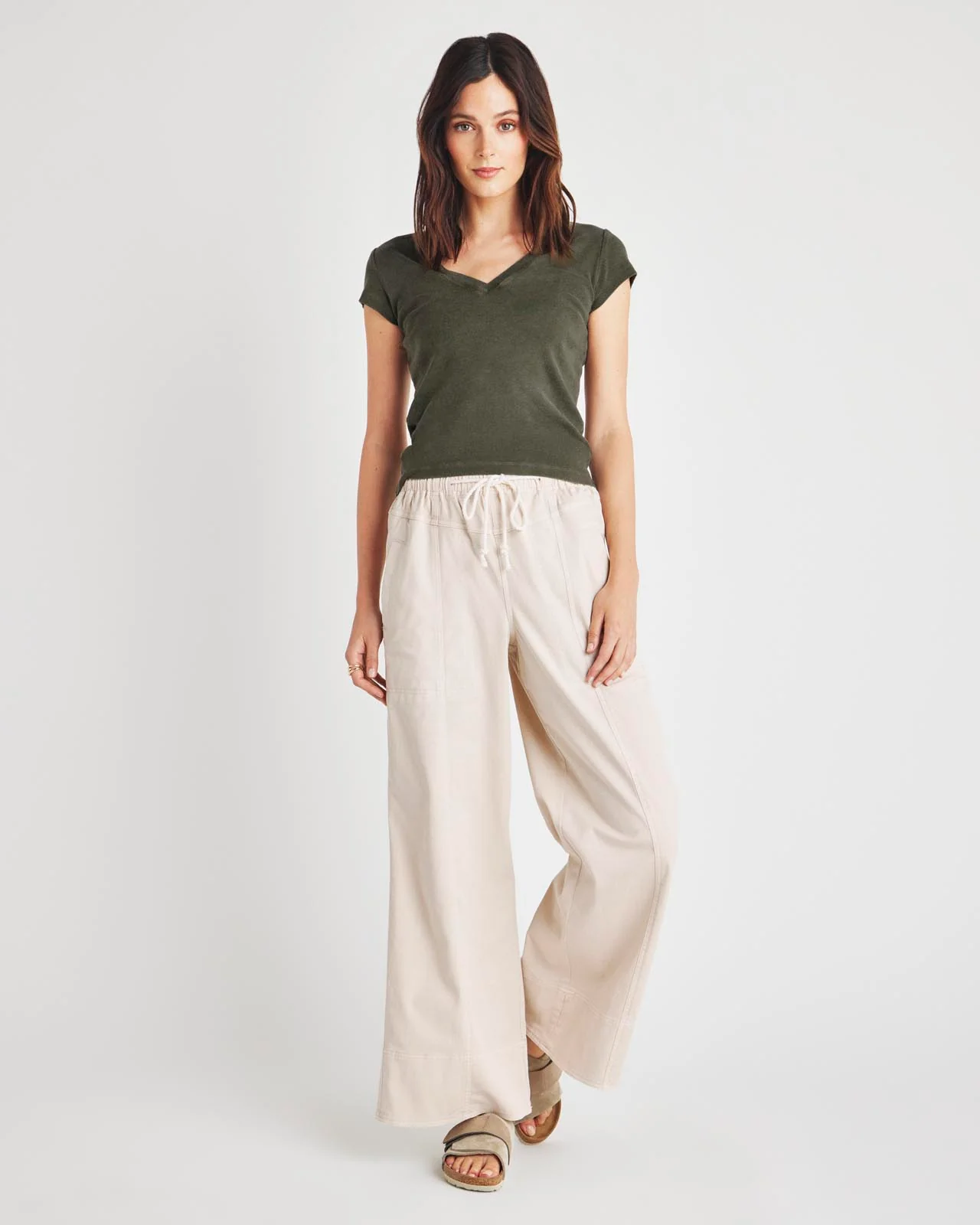 Faye V-Neck Tee - Image 32