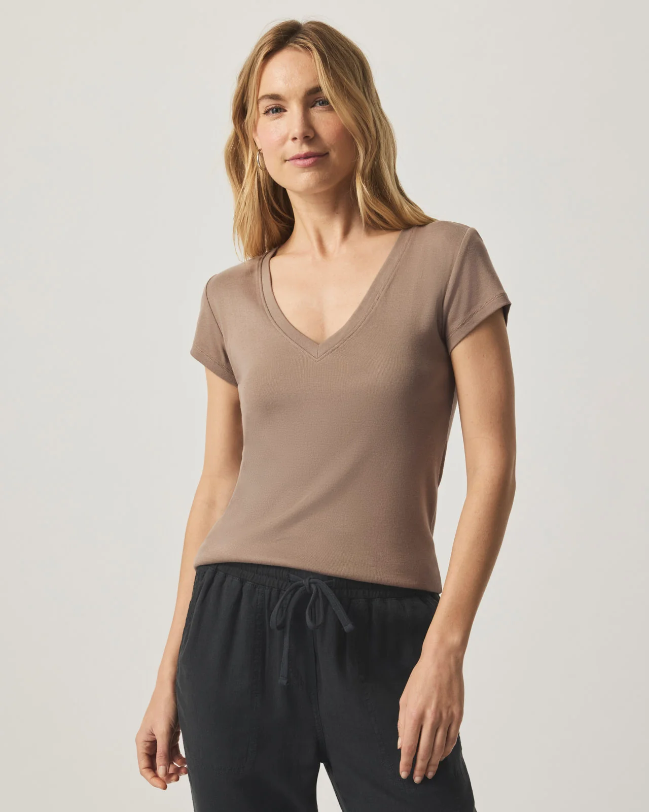 Faye V-Neck Tee - Image 54