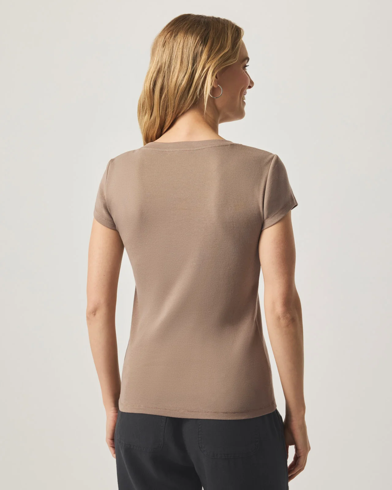 Faye V-Neck Tee - Image 58