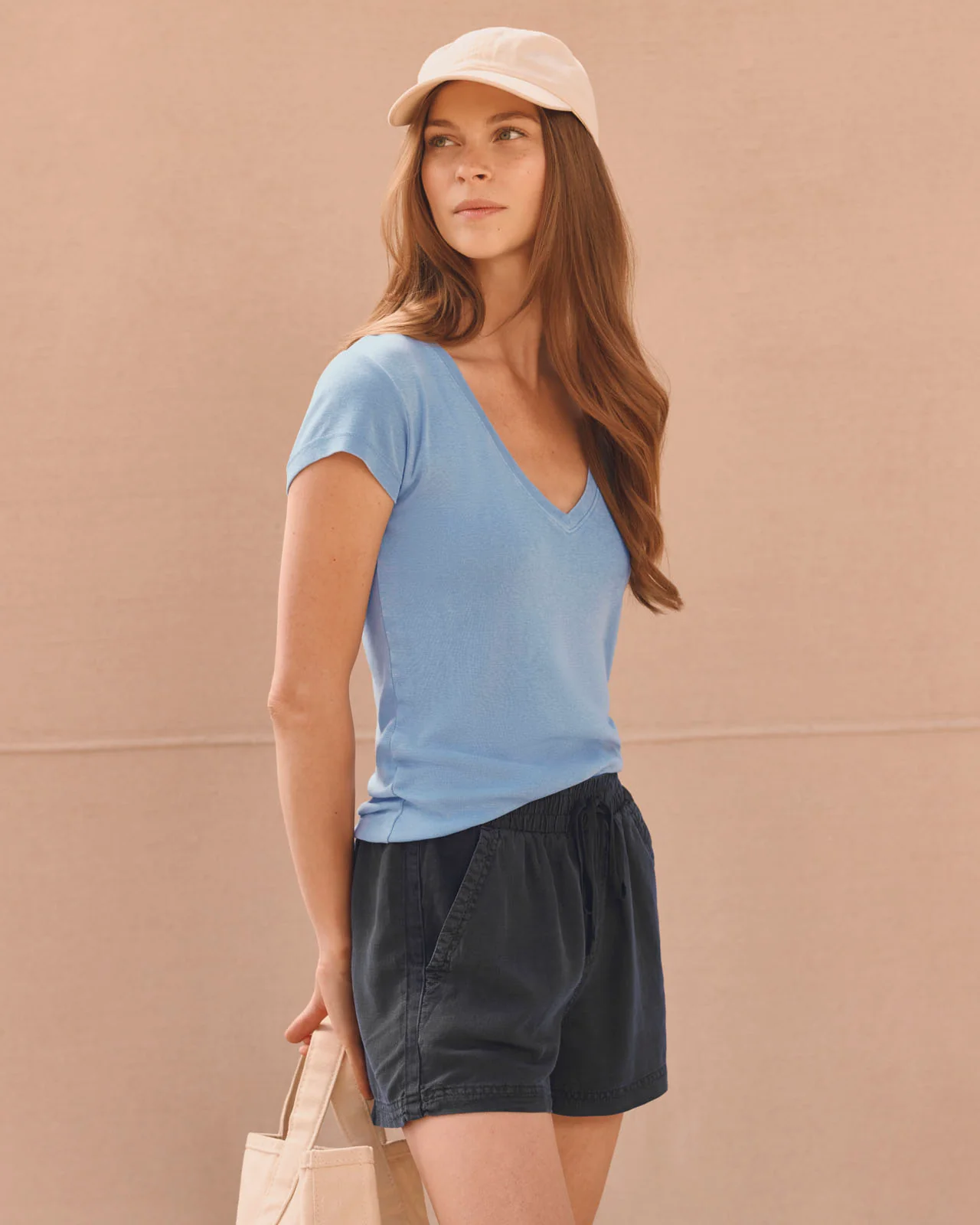 Faye V-Neck Tee - Image 81