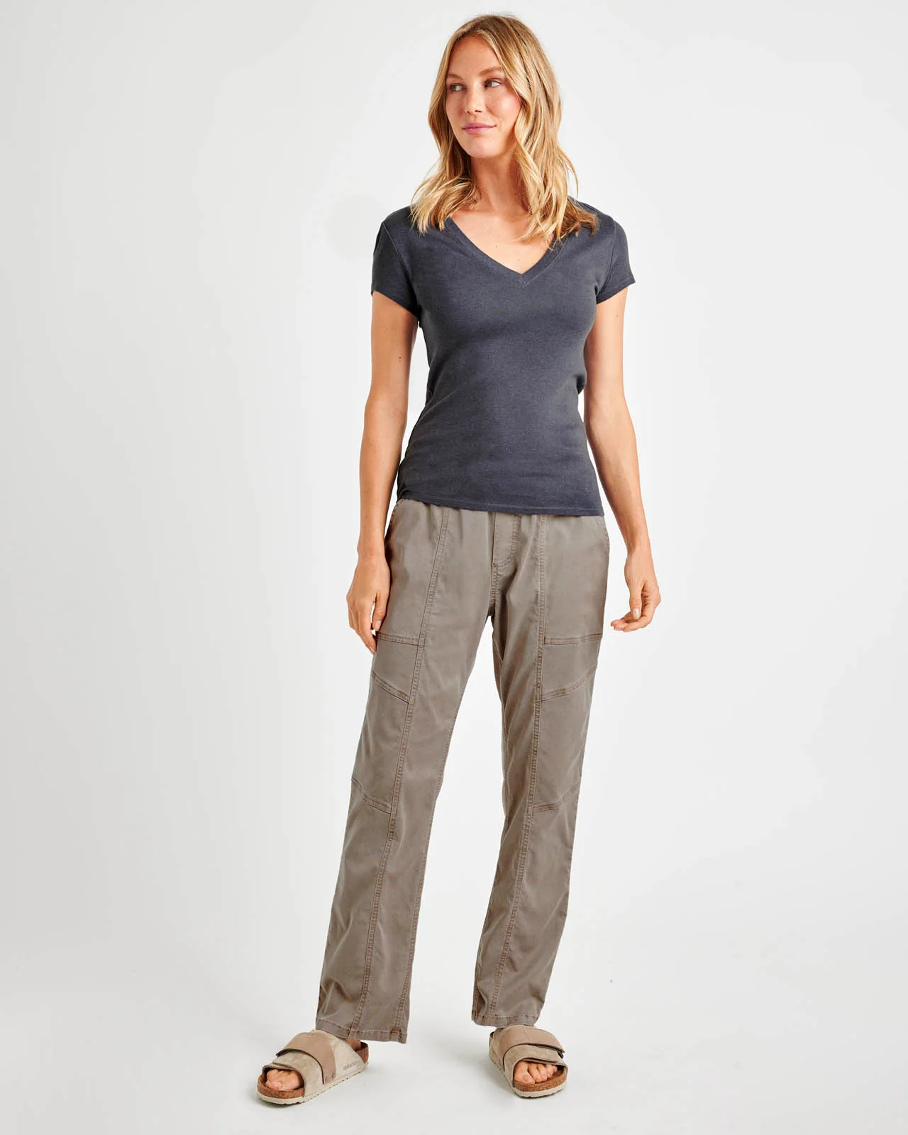 Faye V-Neck Tee - Image 89