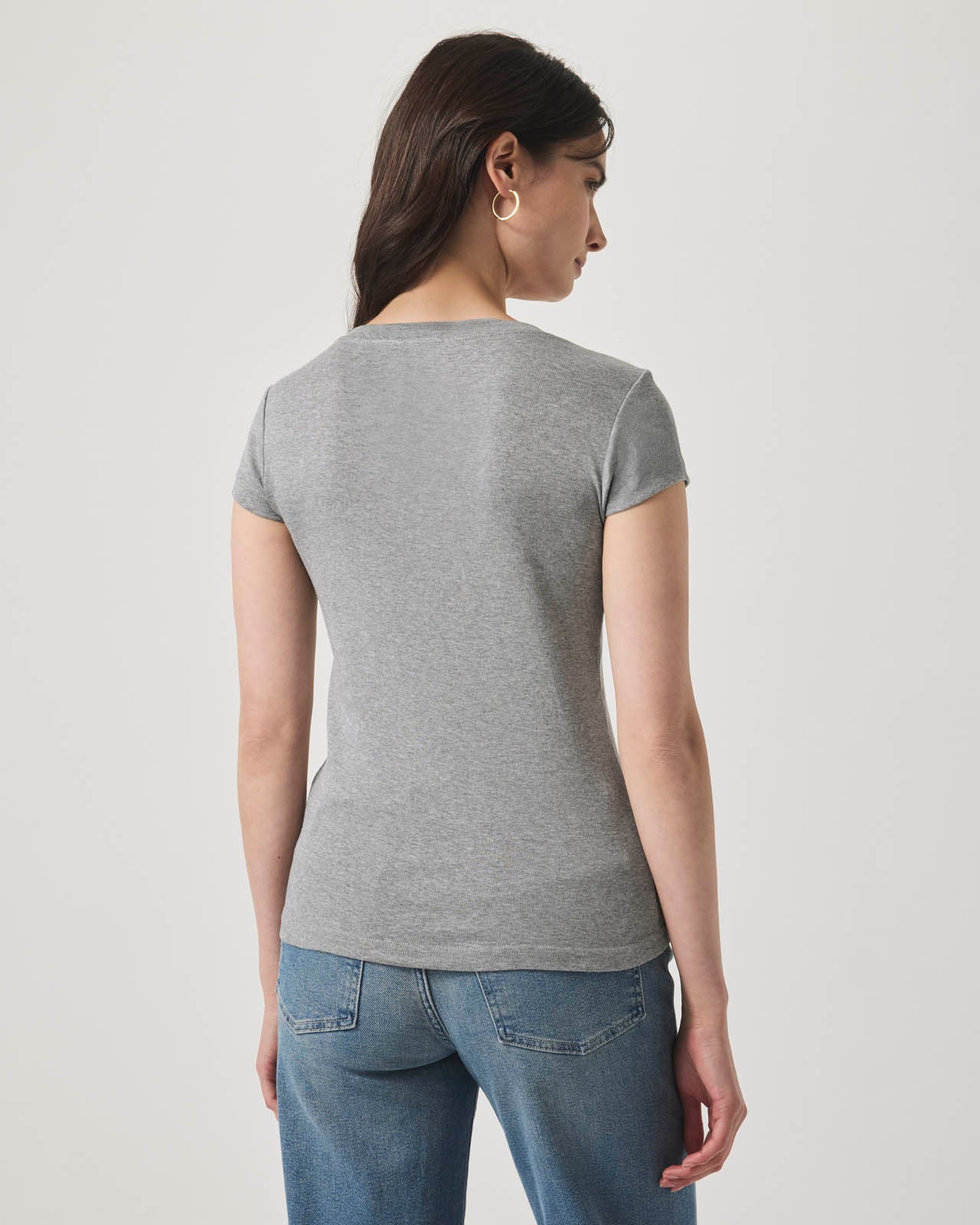 Faye V-Neck Tee - Image 93