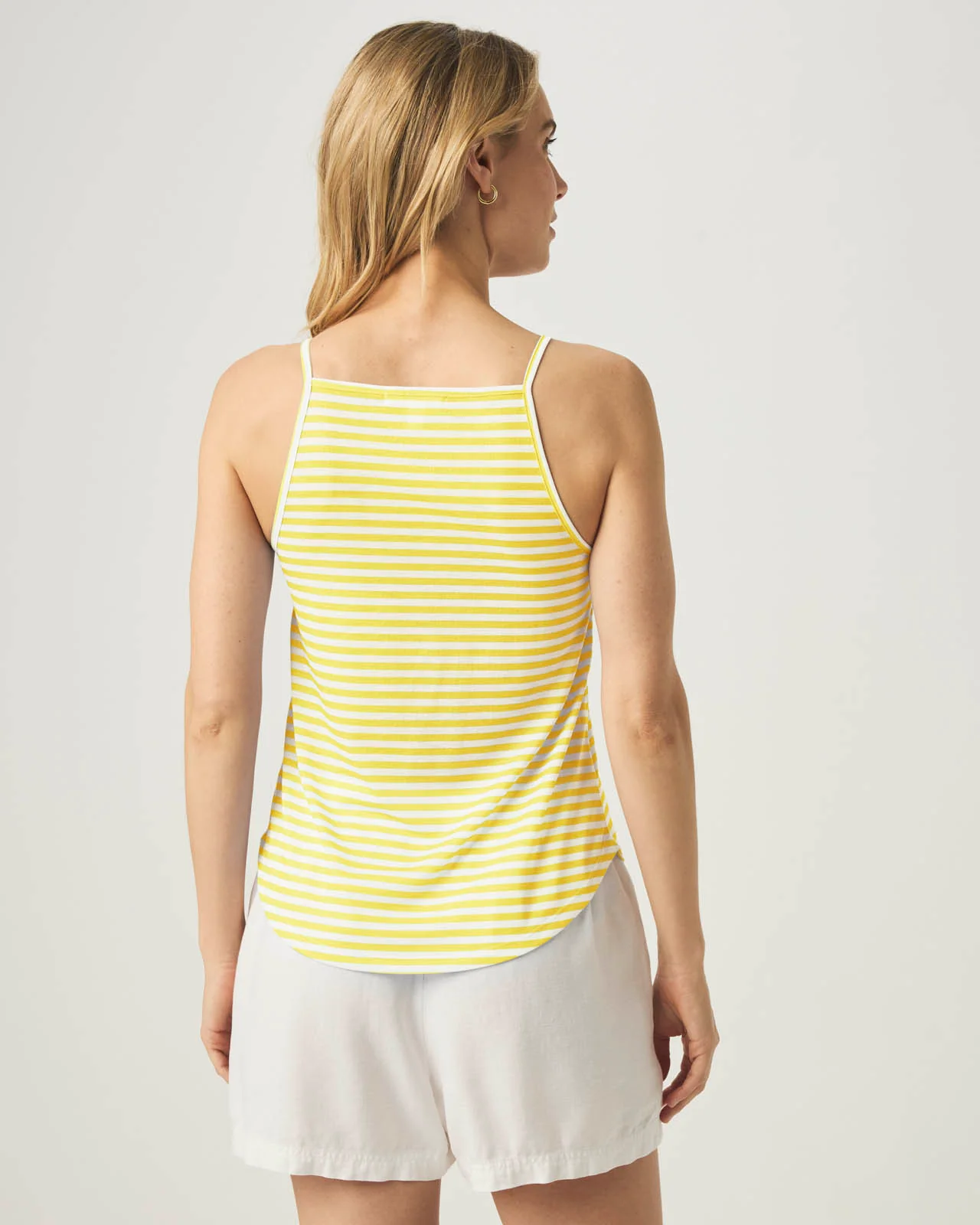 Faye High-Neck Stripe Tank - Image 10