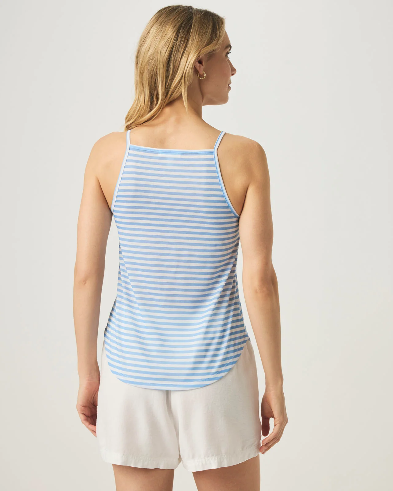 Faye High-Neck Stripe Tank - Image 6