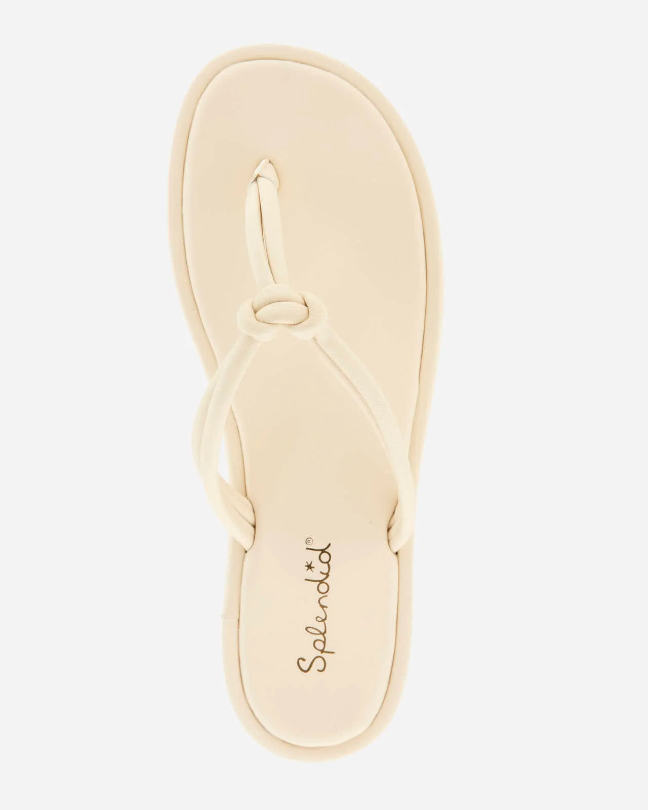Fedora Leather Sandal in Oat - Image 5