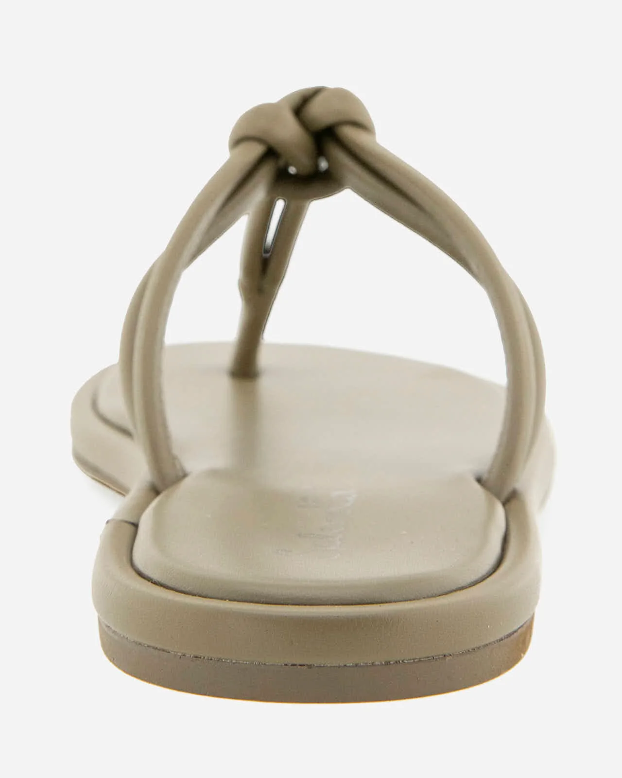 Fedora Leather Sandal in Olive - Image 6