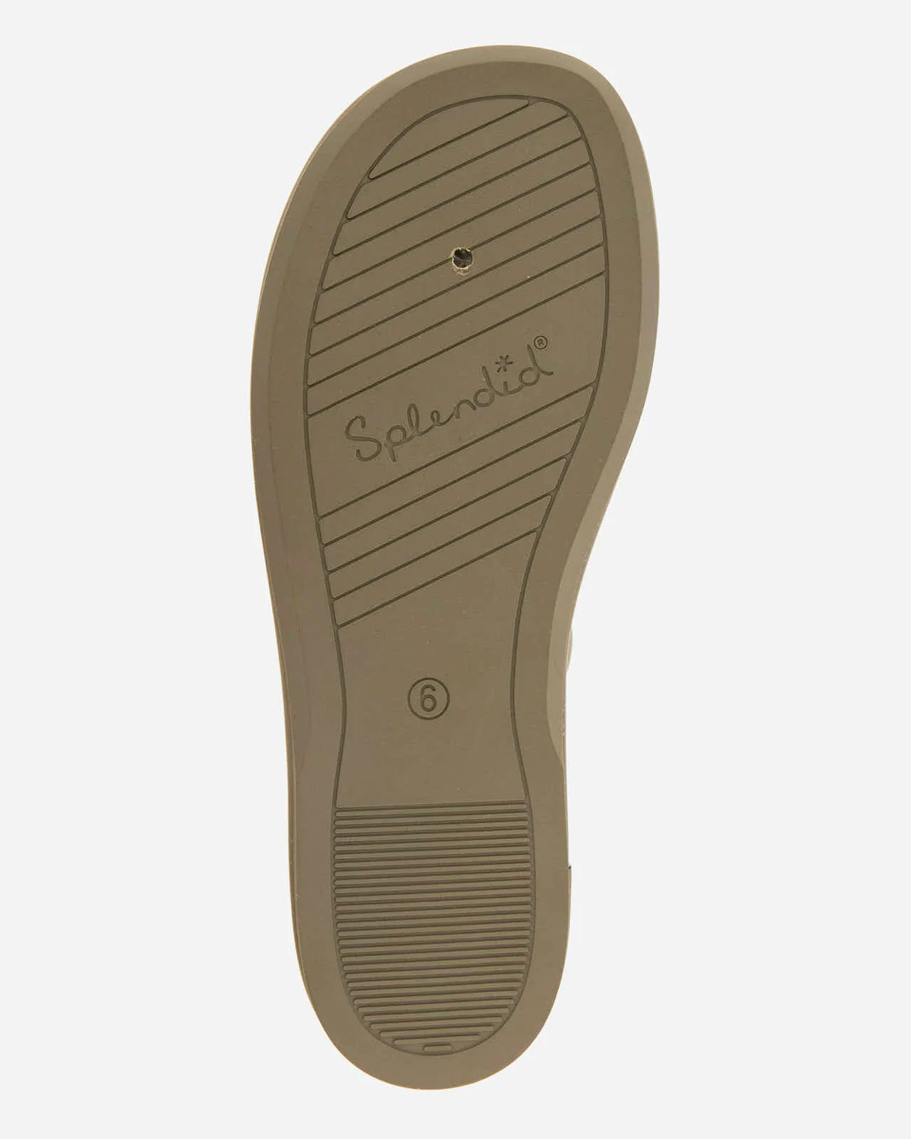 Fedora Leather Sandal in Olive - Image 7