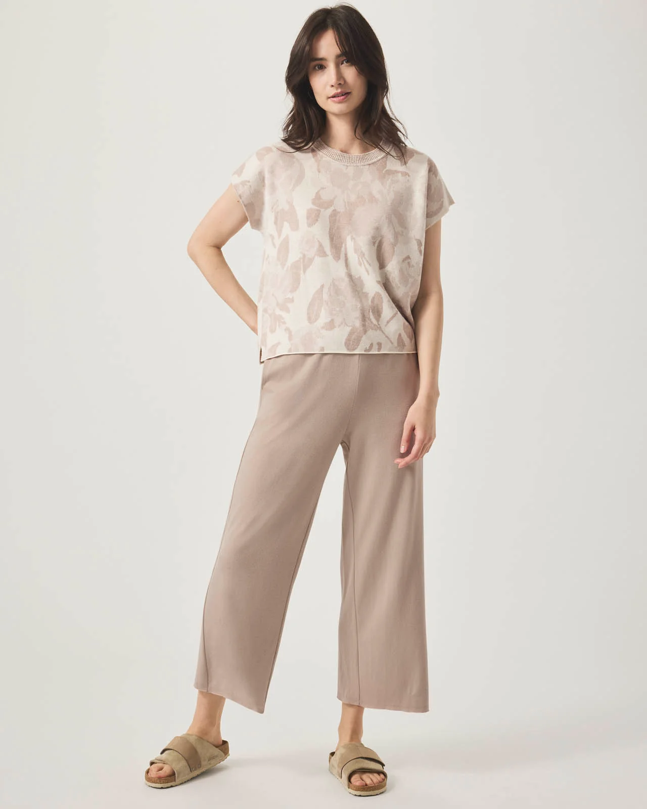 Flora Floral Short Sleeve Sweater - Image 10