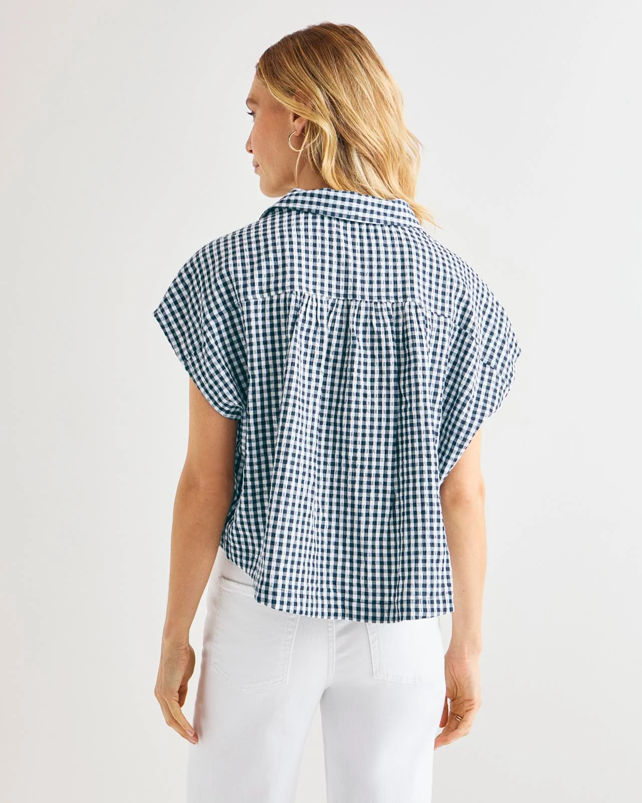 Gabrielle Gingham Top - Image 5