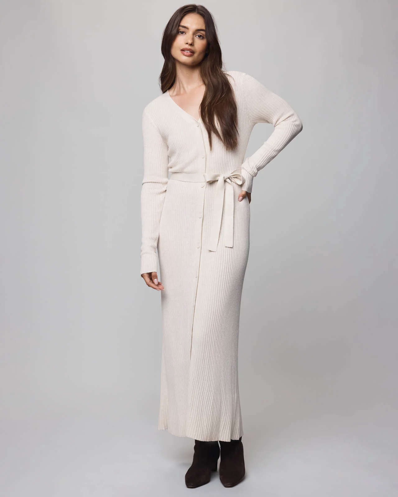 Georgie Cashblend Button Down Dress