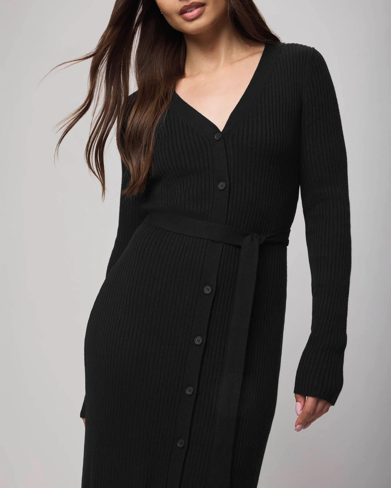 Georgie Cashblend Button Down Dress - Image 9