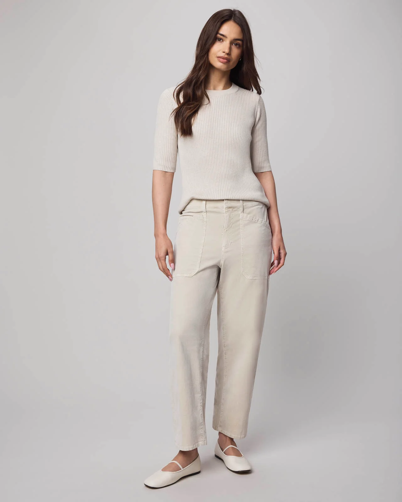 Georgie Cashblend Elbow Sleeve Sweater - Image 17