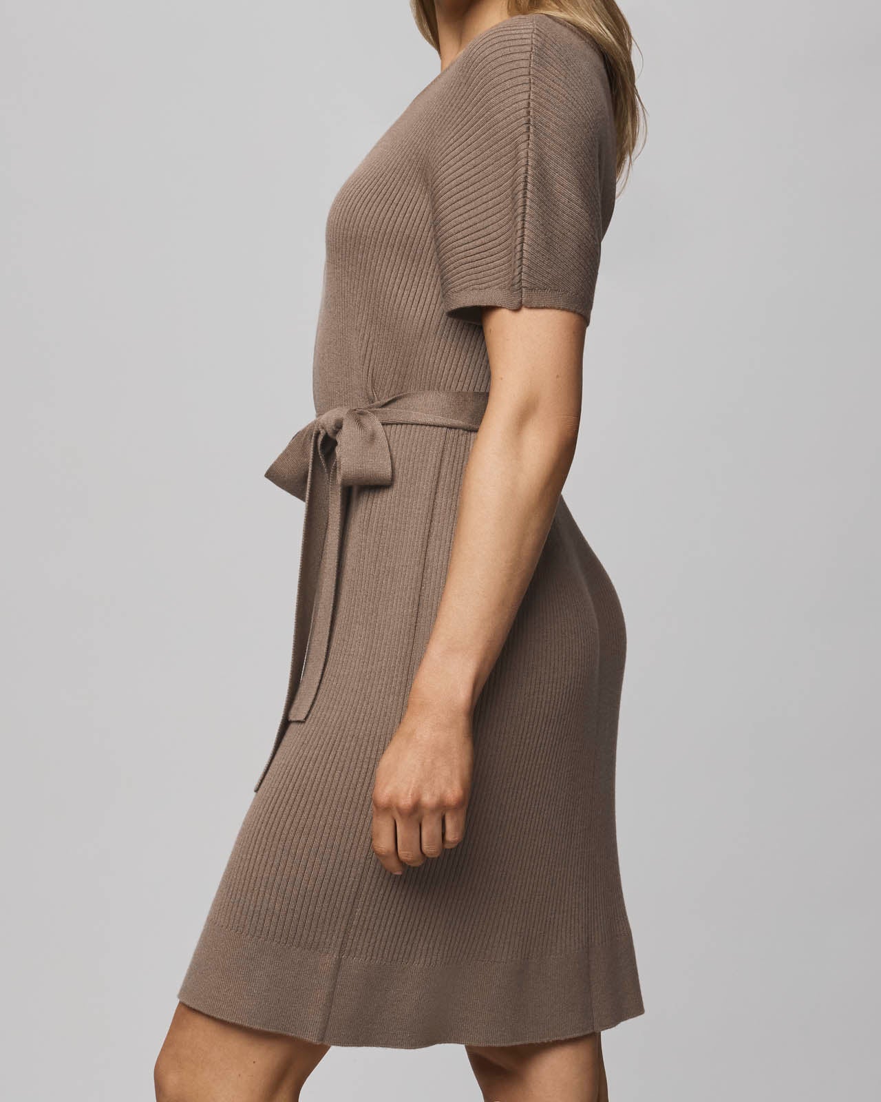 Georgie Cashblend Mini Dress - Image 9