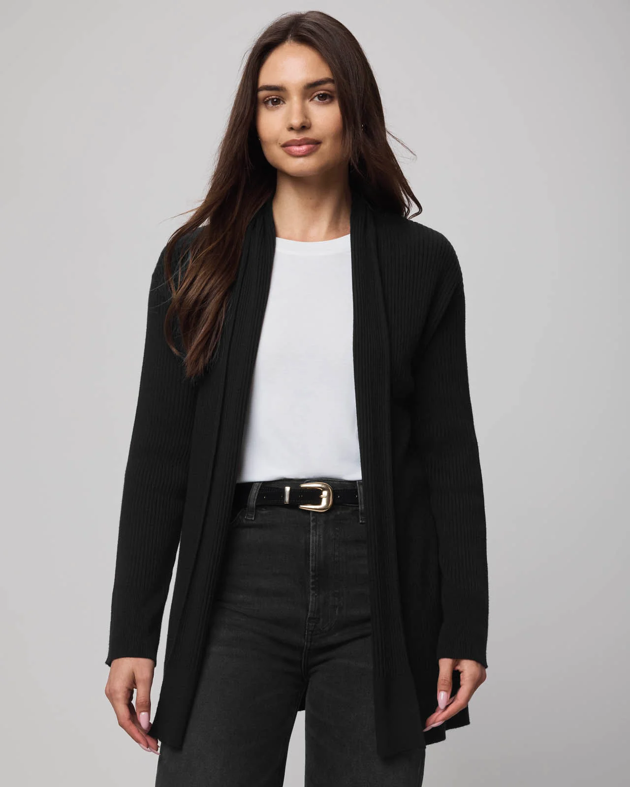 Georgie Cashblend Open Cardigan