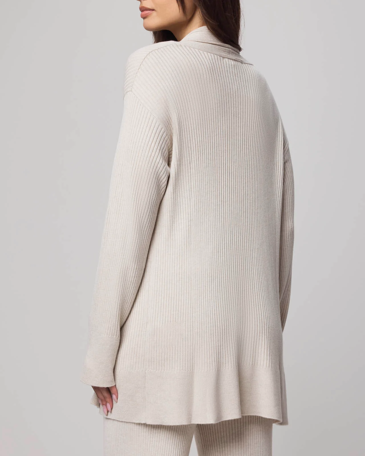 Georgie Cashblend Open Cardigan - Image 14