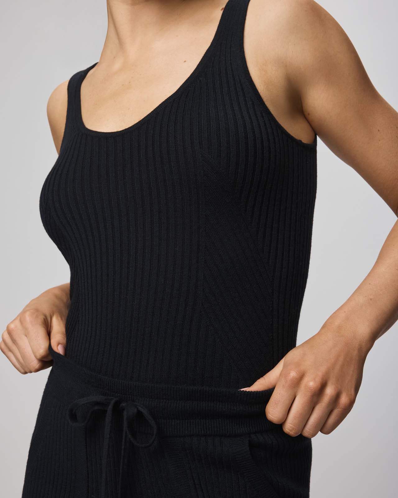 Georgie Cashblend Scoop Sweater Tank - Image 4