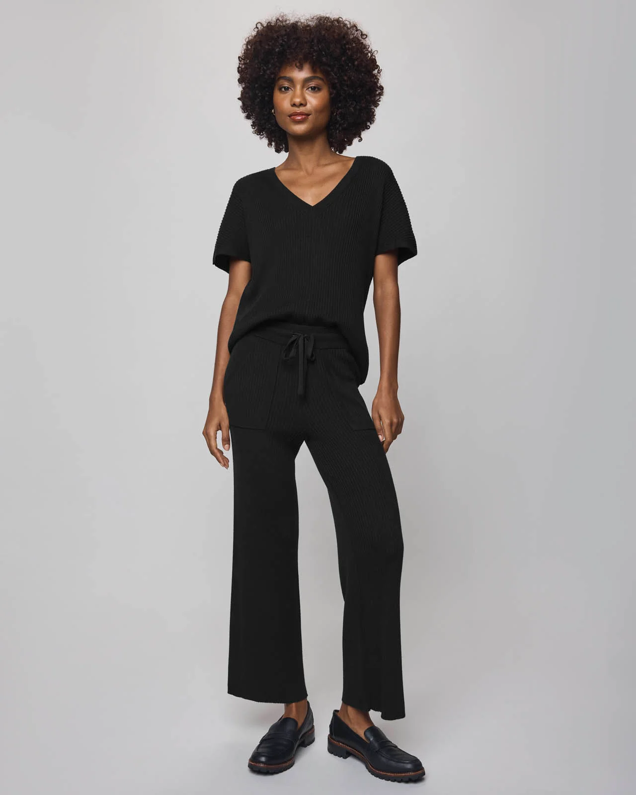 Georgie Cashblend Short Sleeve Sweater - Image 11
