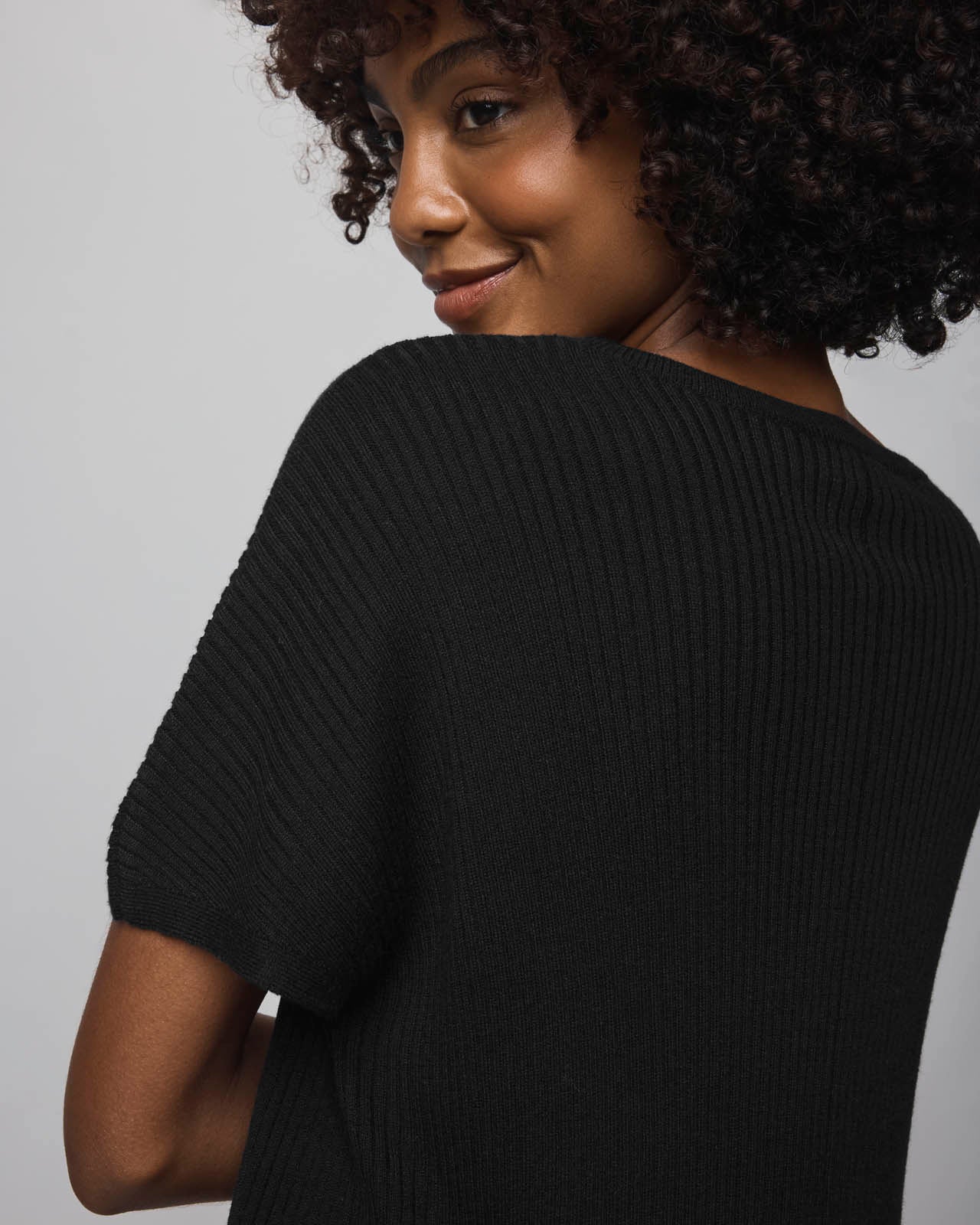 Georgie Cashblend Short Sleeve Sweater - Image 14