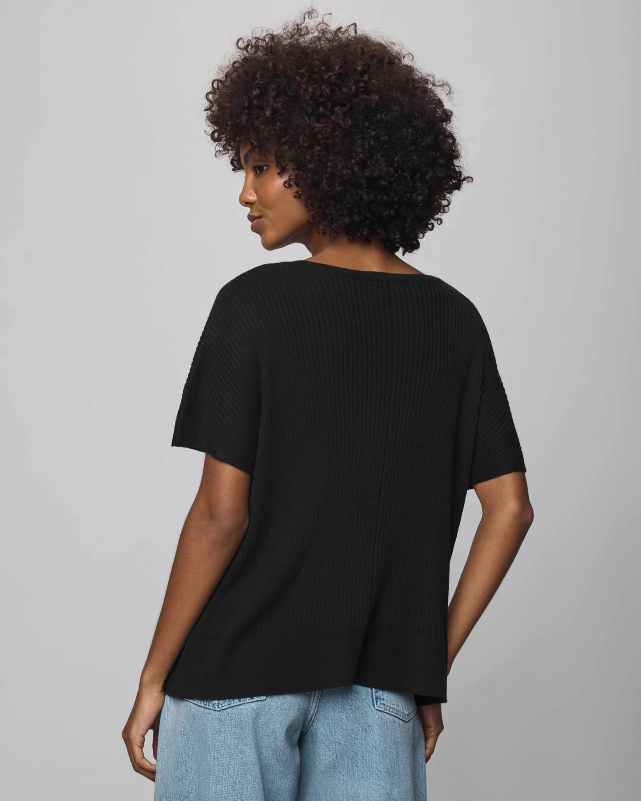 Georgie Cashblend Short Sleeve Sweater - Image 15