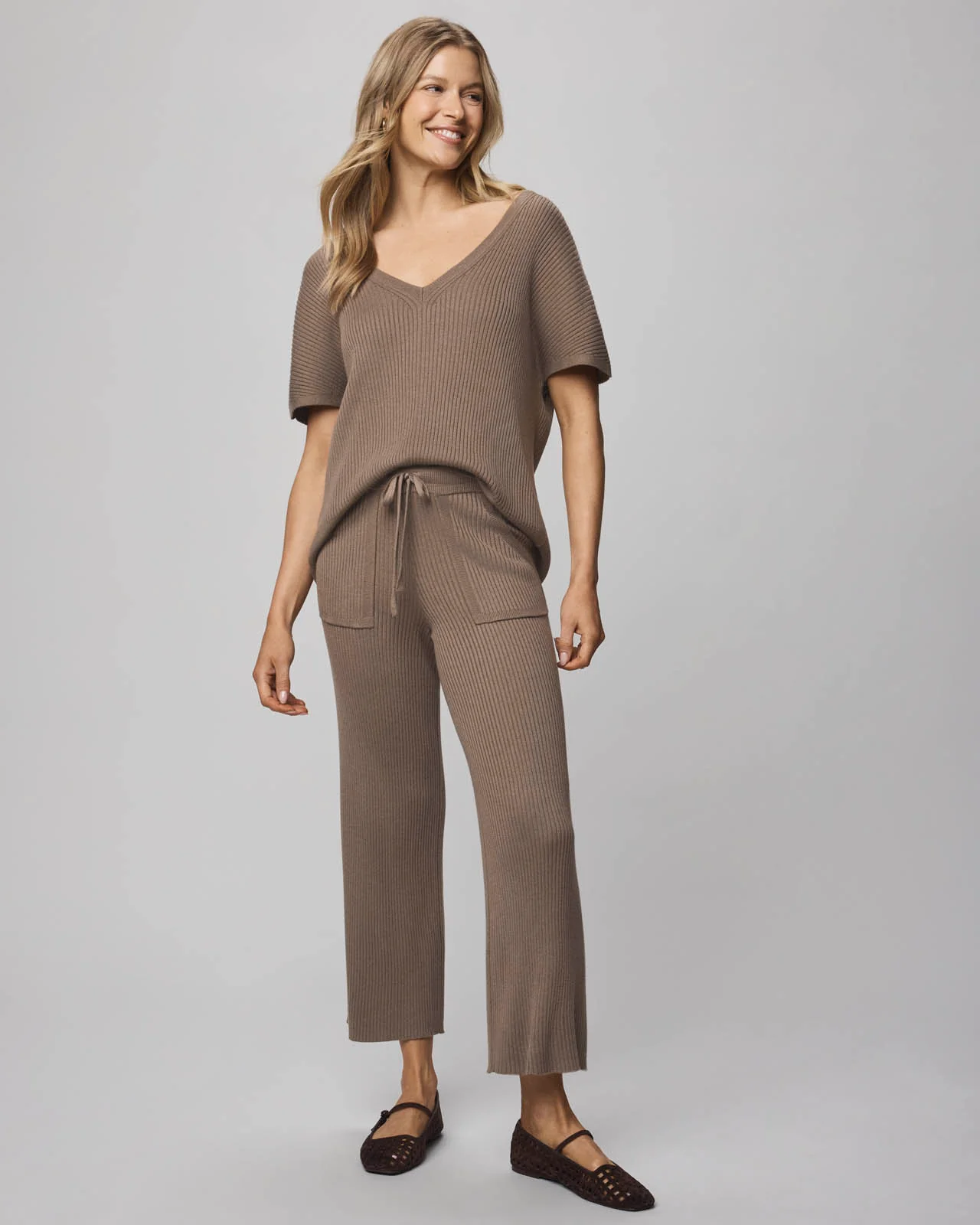 Georgie Cashblend Short Sleeve Sweater - Image 18