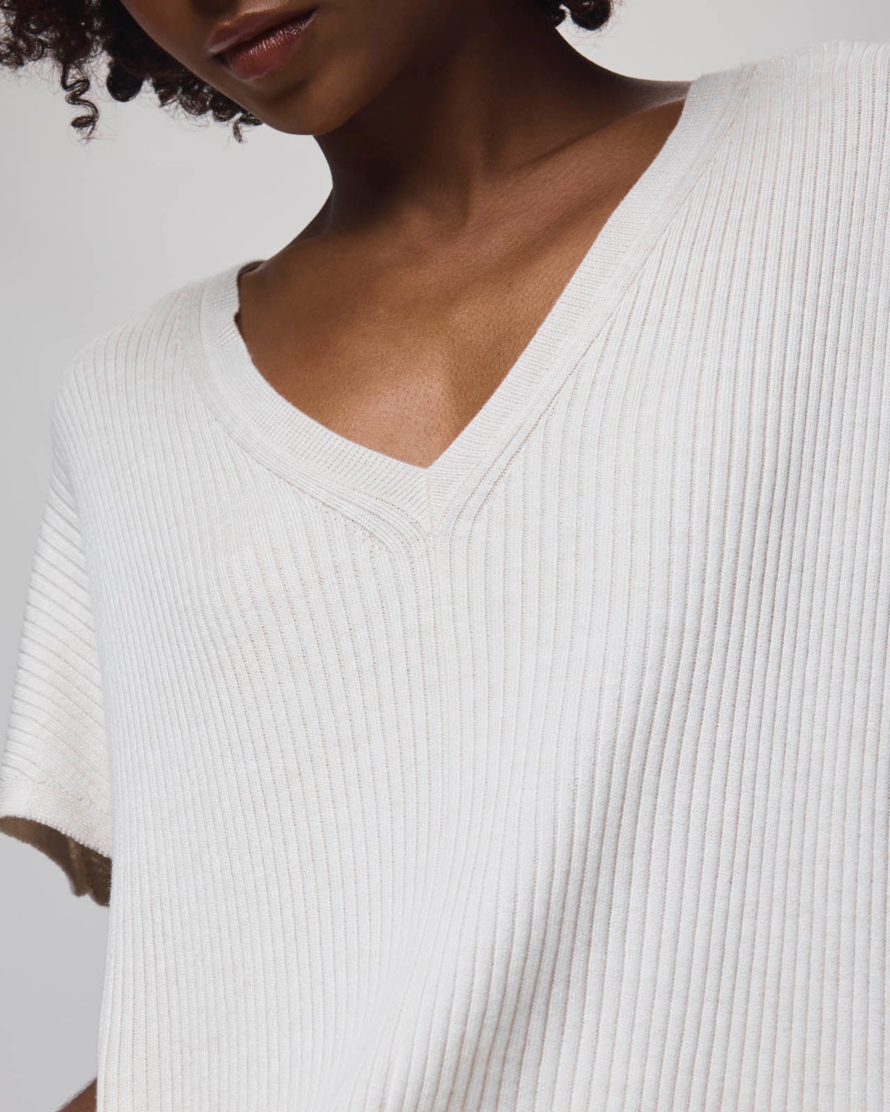 Georgie Cashblend Short Sleeve Sweater - Image 2