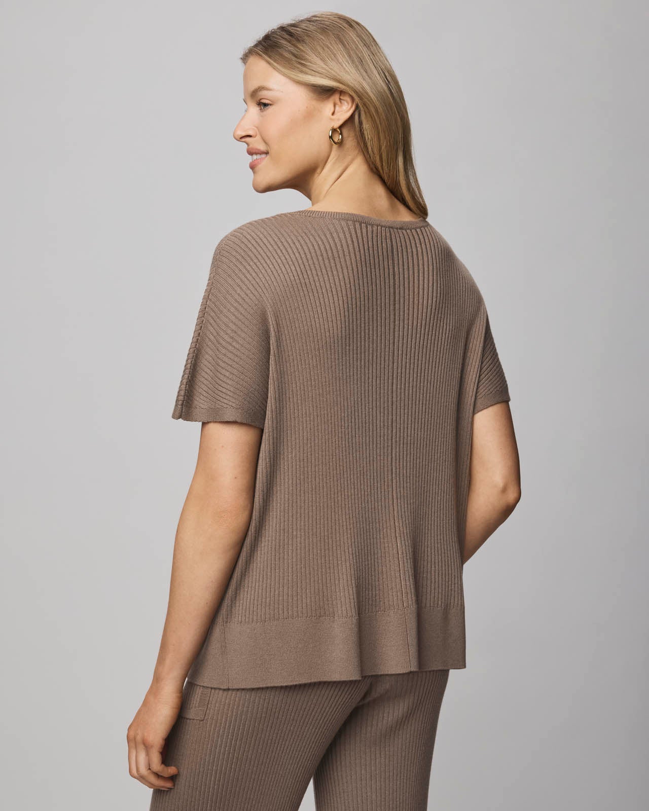 Georgie Cashblend Short Sleeve Sweater - Image 20