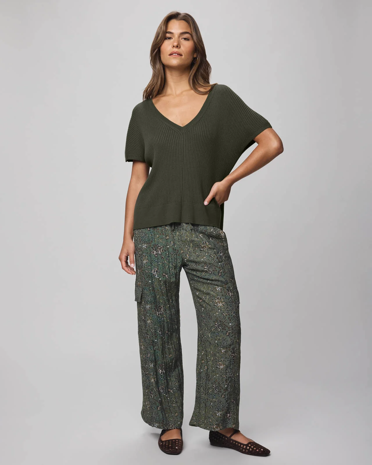 Georgie Cashblend Short Sleeve Sweater - Image 22
