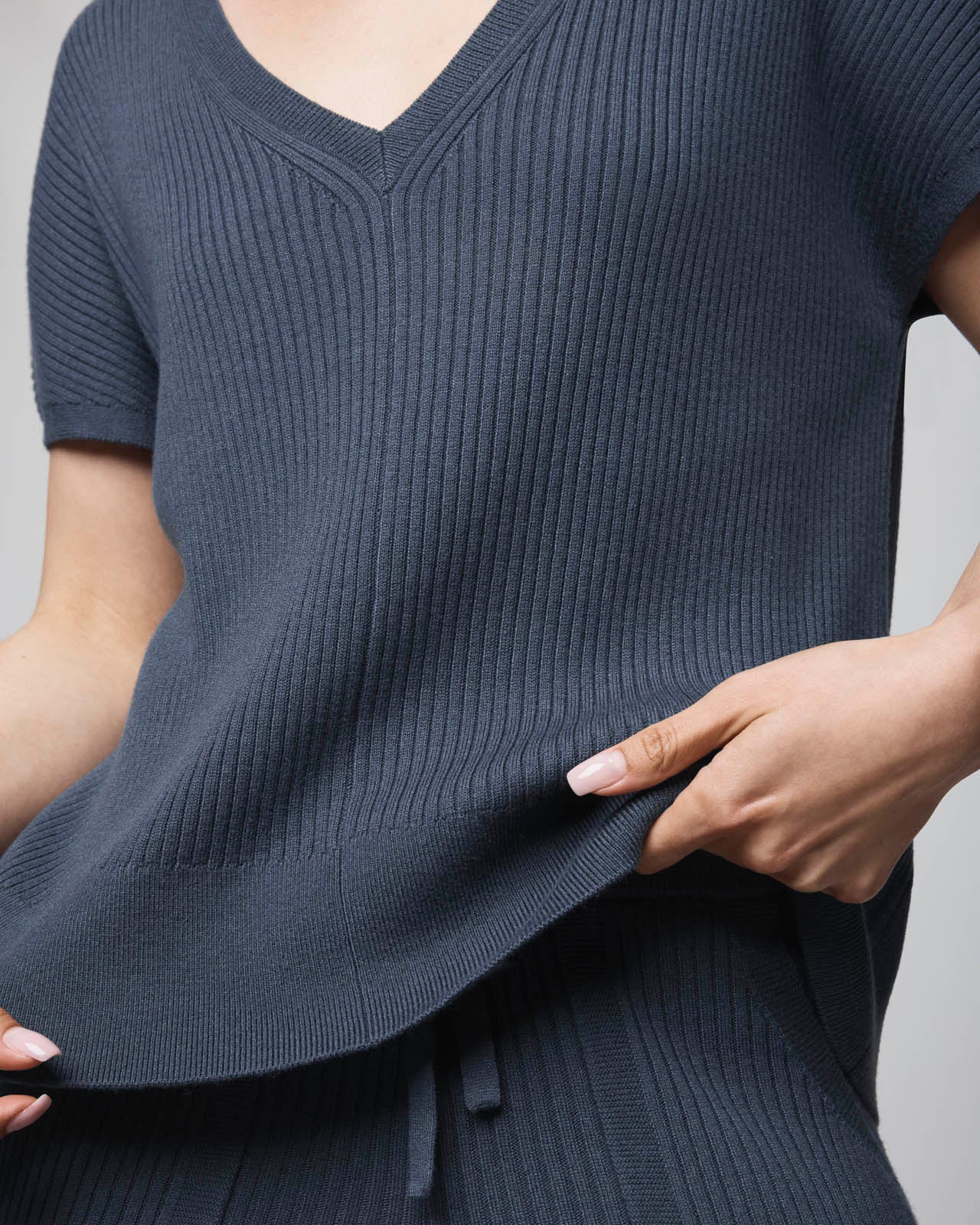 Georgie Cashblend Short Sleeve Sweater - Image 27