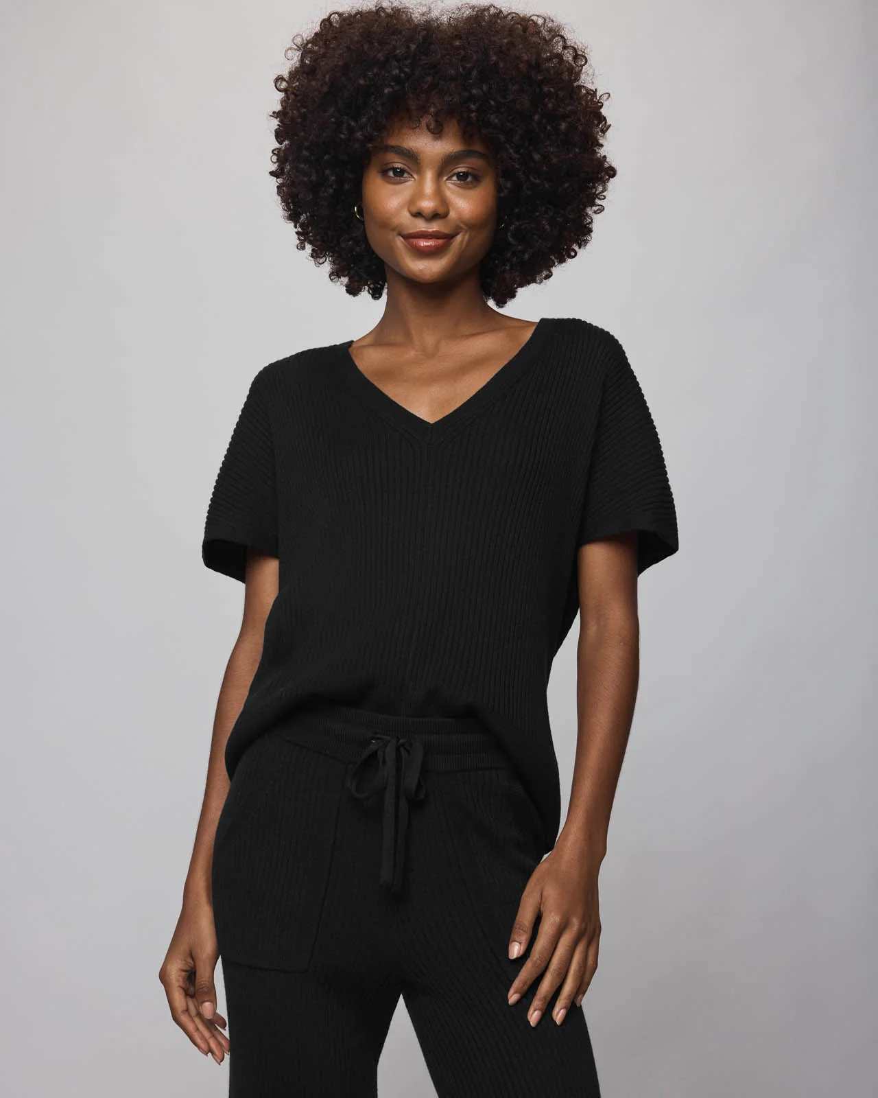 Georgie Cashblend Short Sleeve Sweater - Image 7
