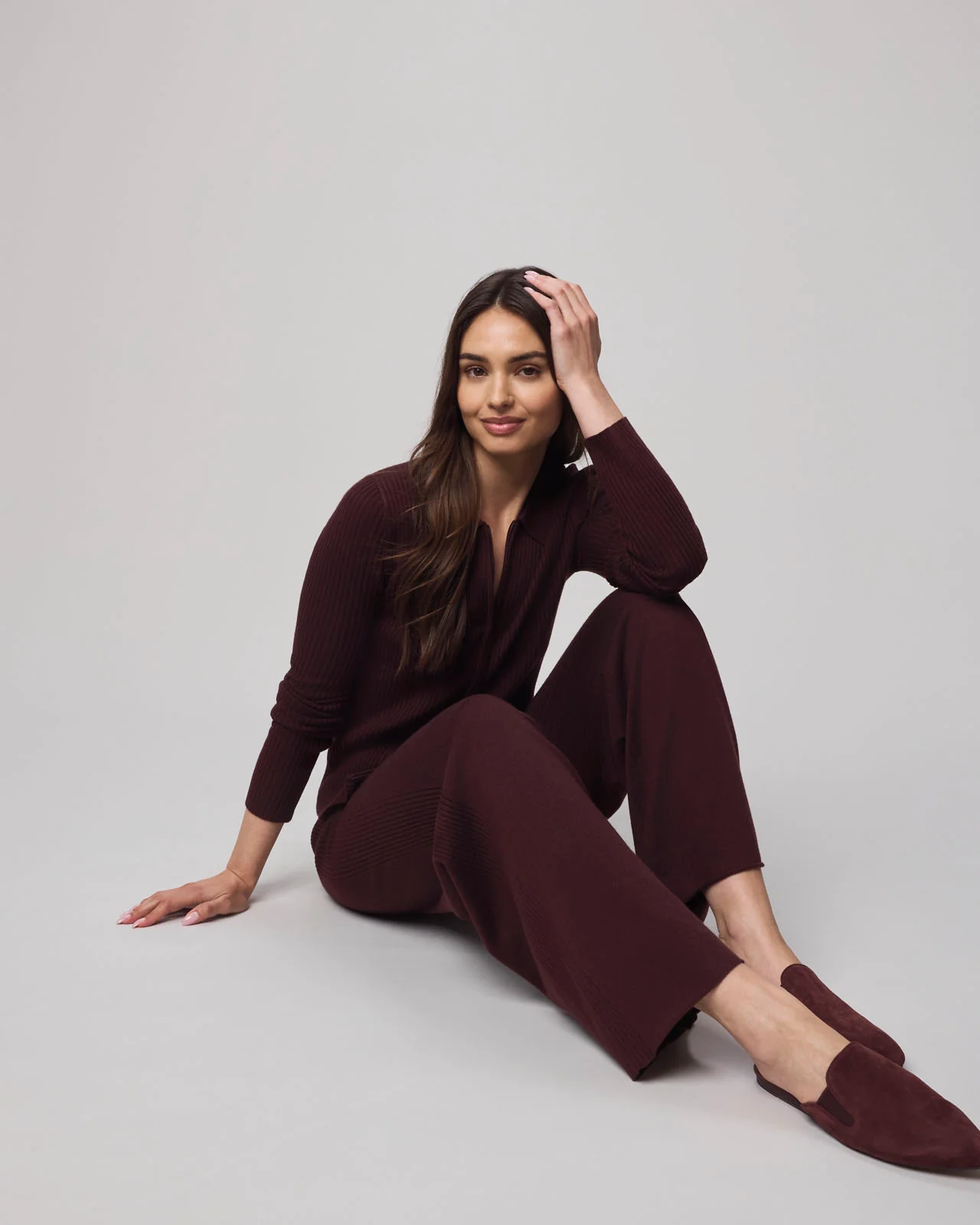 Georgie Cashblend Two-Way Zip Sweater - Image 27